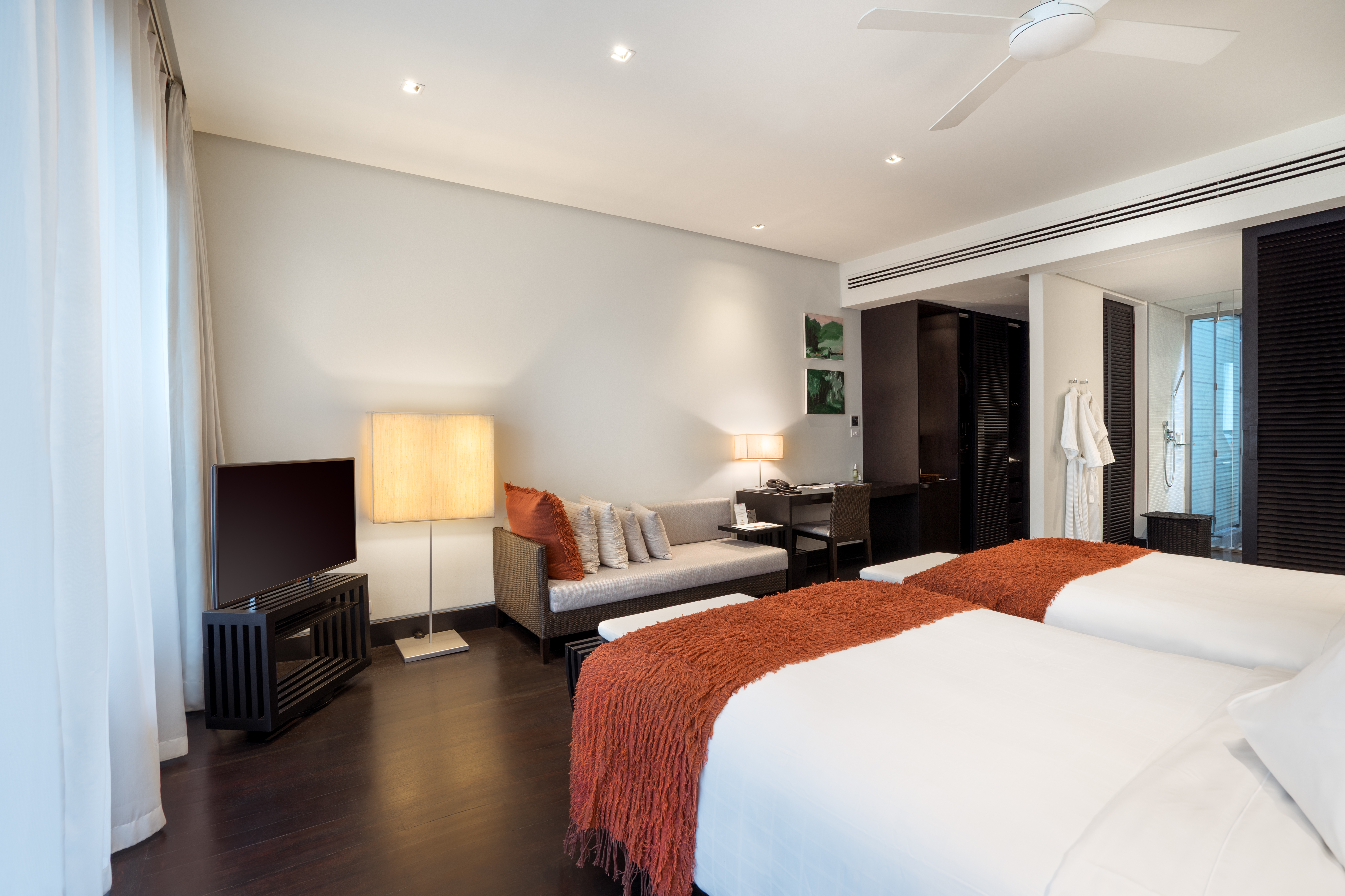 Deluxe, Double Bed, Lagoon View