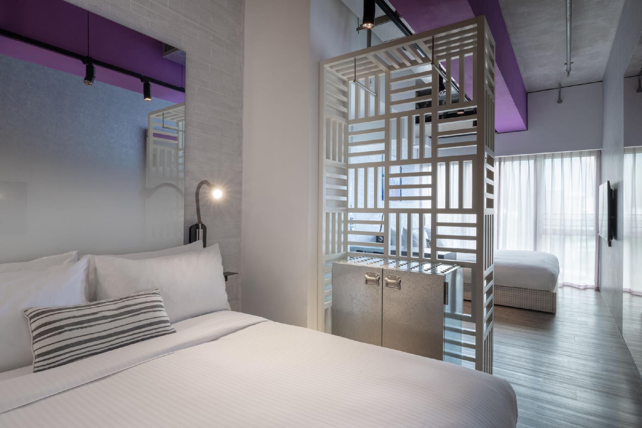غرفة عائلية بسريرين مزدوجين، Ovolo Southside 2/2