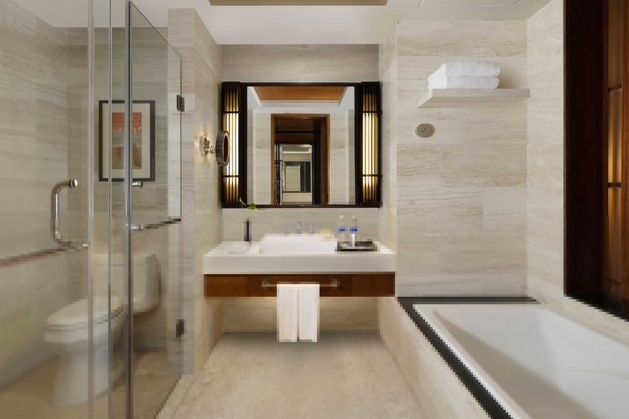Room, King Bed, Lagoon View، Le Meridien Shimei Bay Beach Resort & Spa 10/10