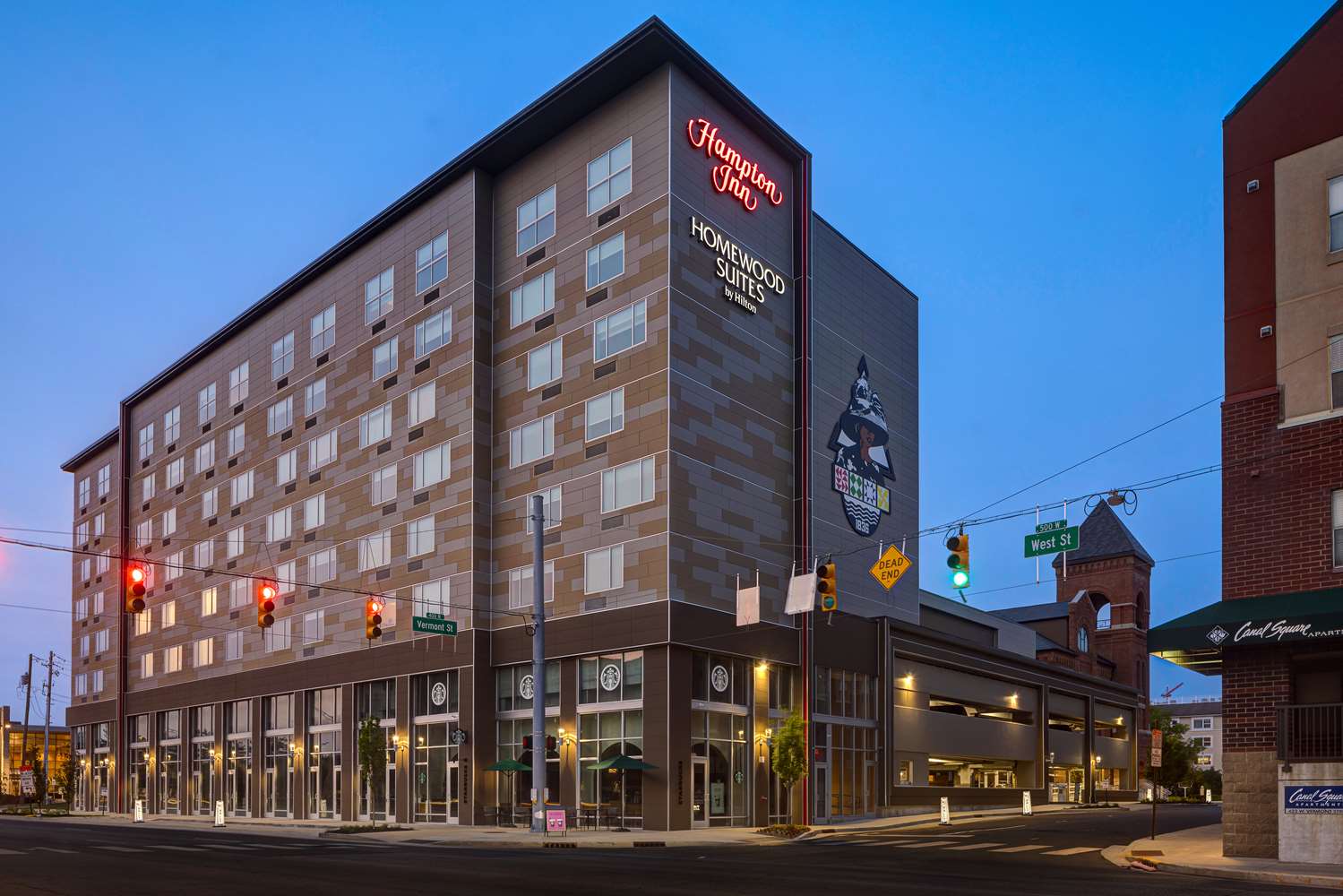 Hampton Inn Indianapolis Canal IUPUI 7/40