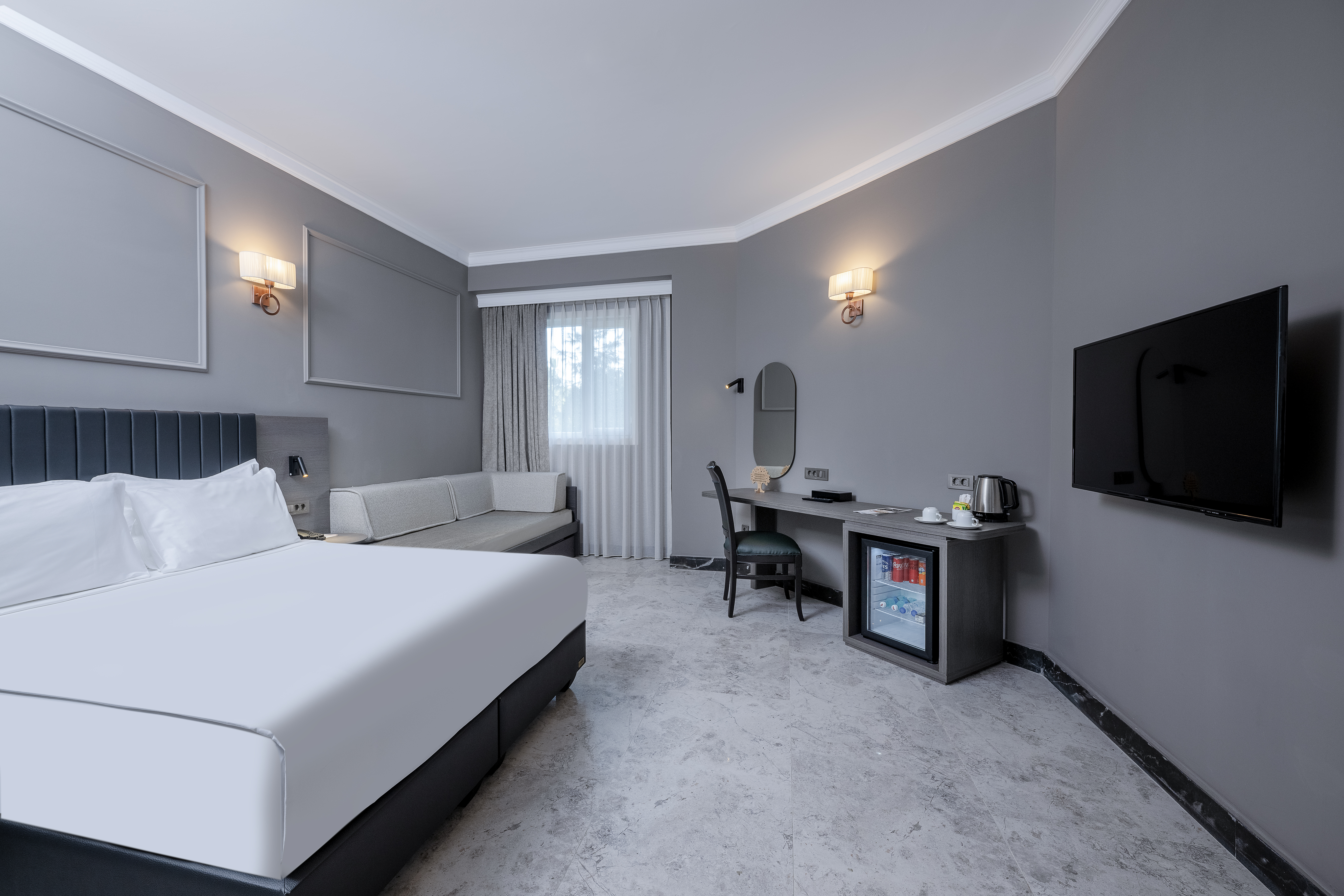 Club, Single, Double Bed