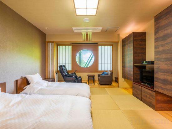 Semi Room, Japanese, 2 Semi Double Beds