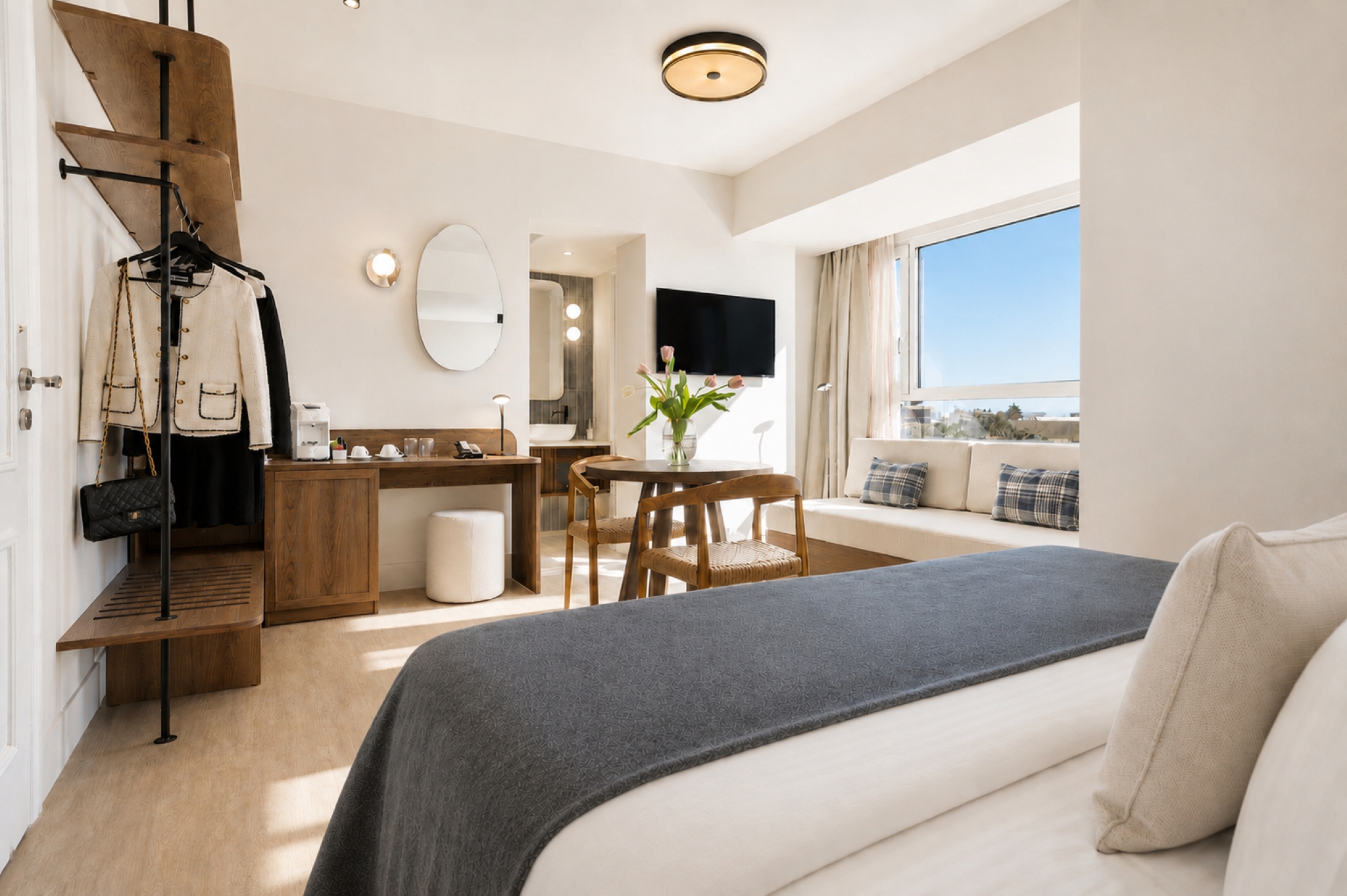 Azure Sea View Suite، Metaxa Hotel, Urban Boutique Living 6/9