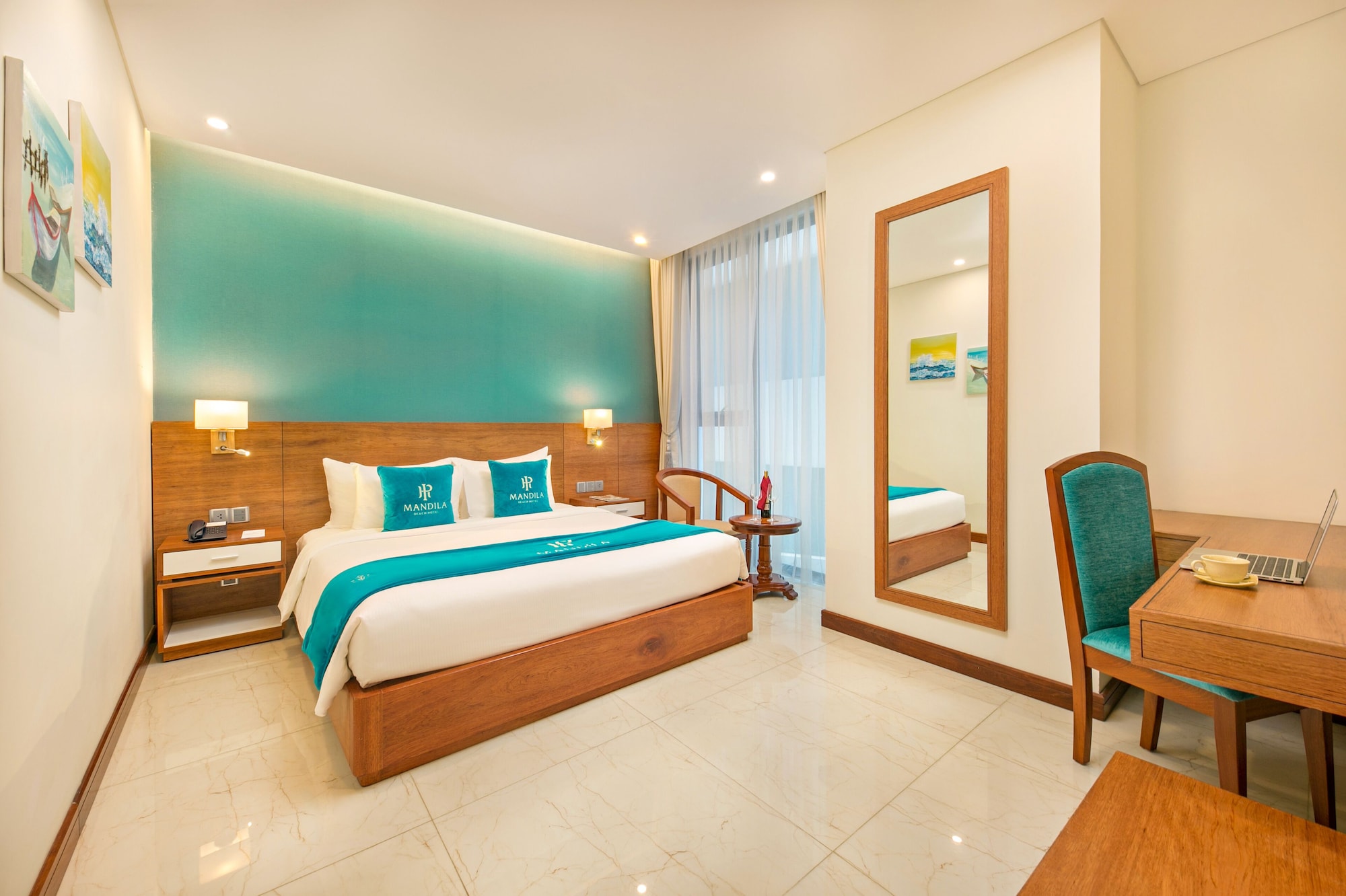 غرفة ديلوكس بسرير كينج، Mandila Beach Hotel Danang 6/10
