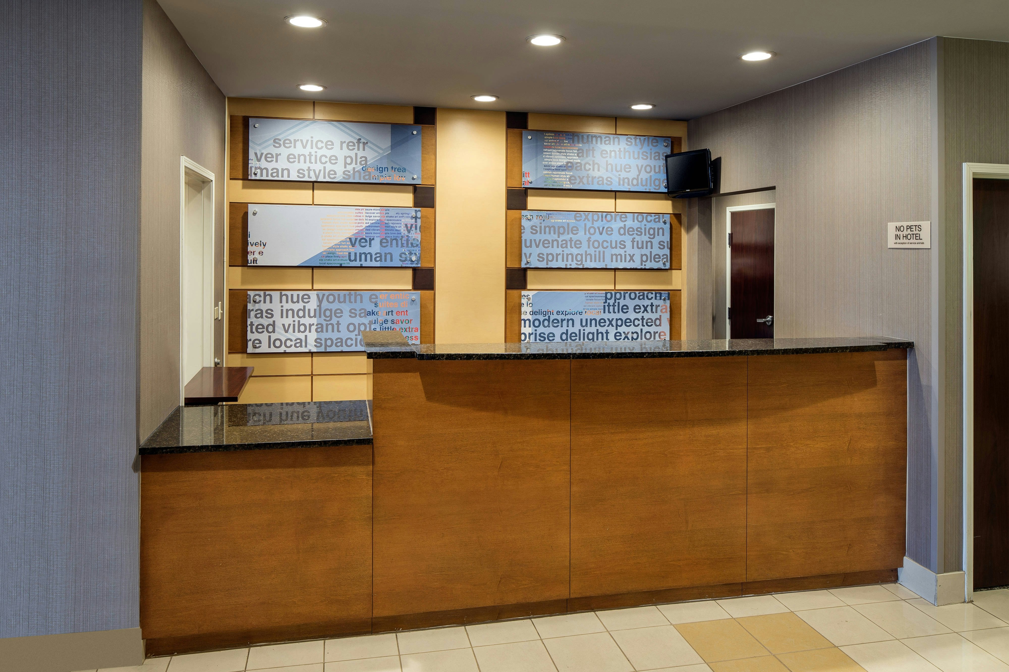 Lobby at SpringHill Suites by Marriott Bakersfield, BAKERSFIELD - CA