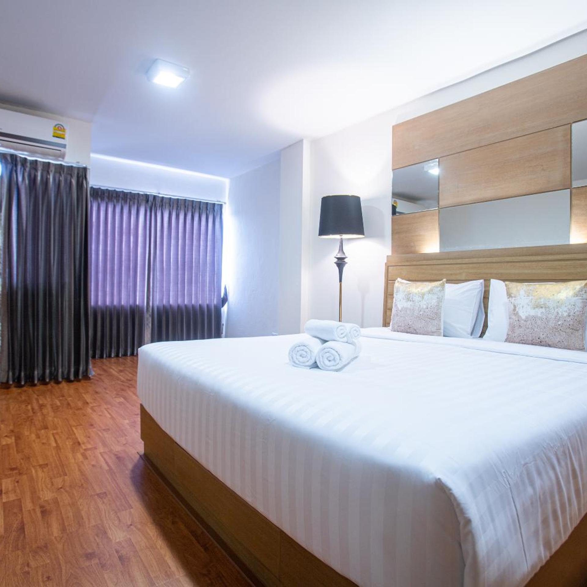 جناح ديلوكس بسرير كينج، The Greenery central suite & hotel 7/10