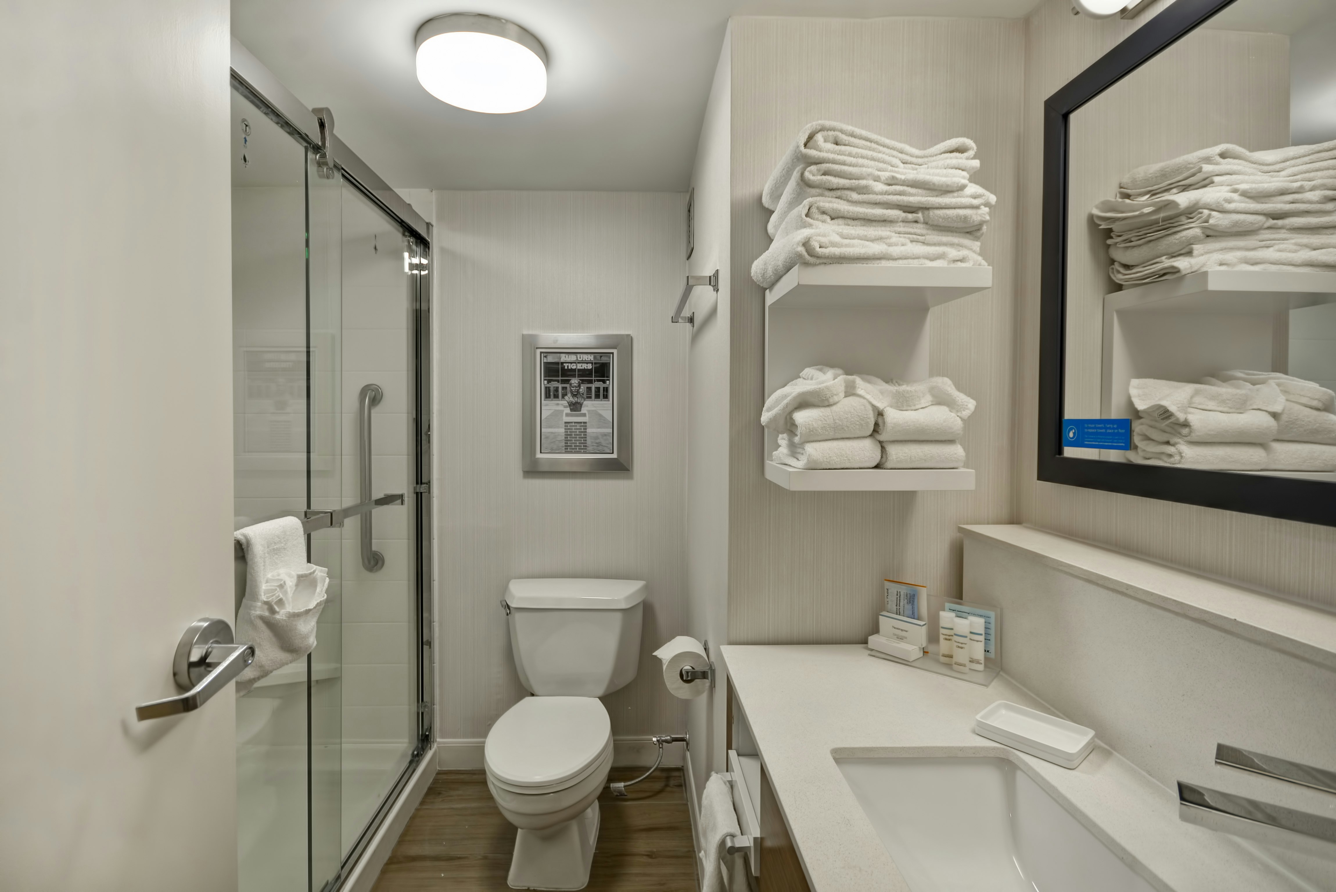 غرفة بسرير كينج مع أريكة، Hampton Inn Auburn 3/3