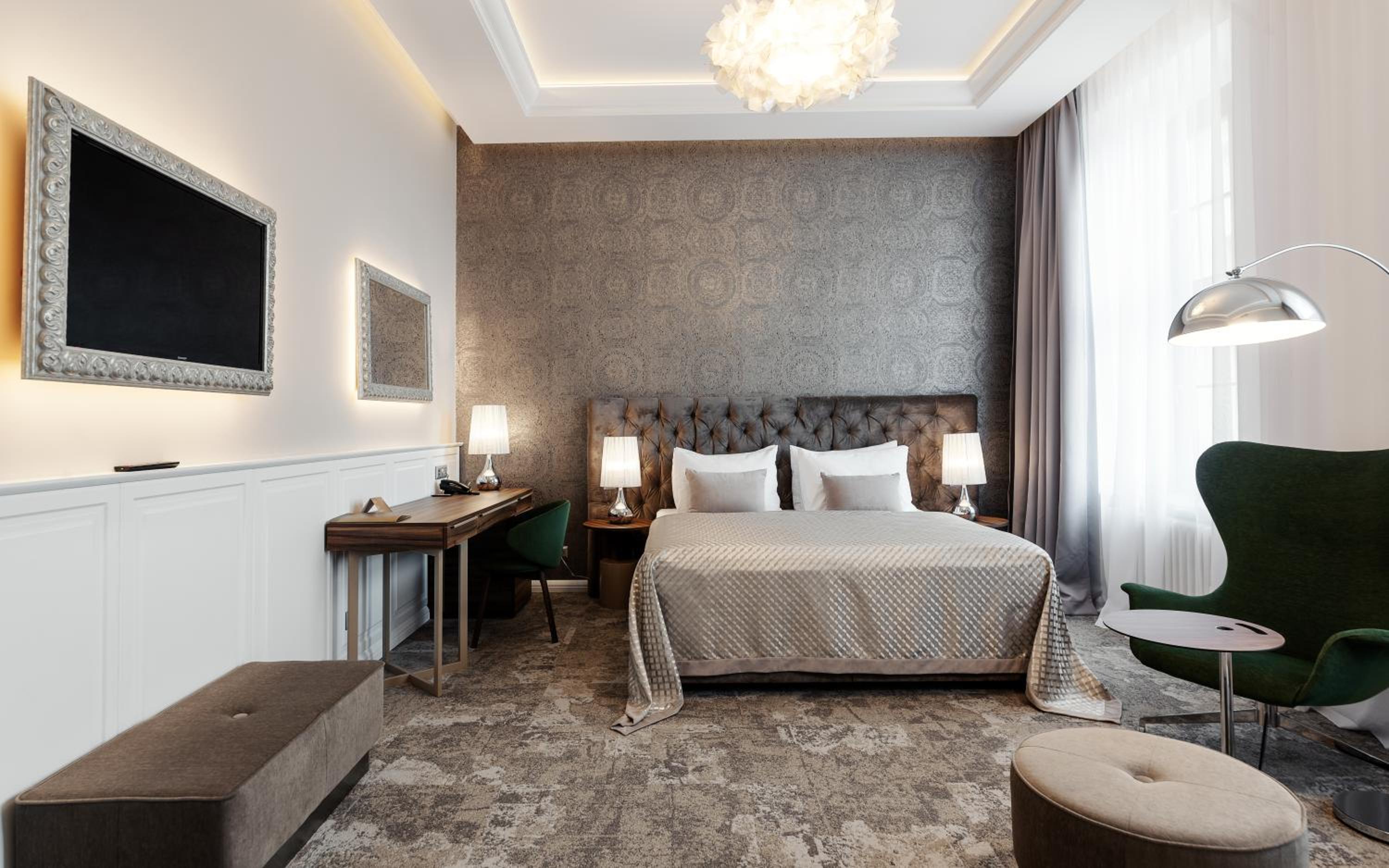 غرفة تنفيذية بسرير مزدوج، Grandhotel Brno 7/10