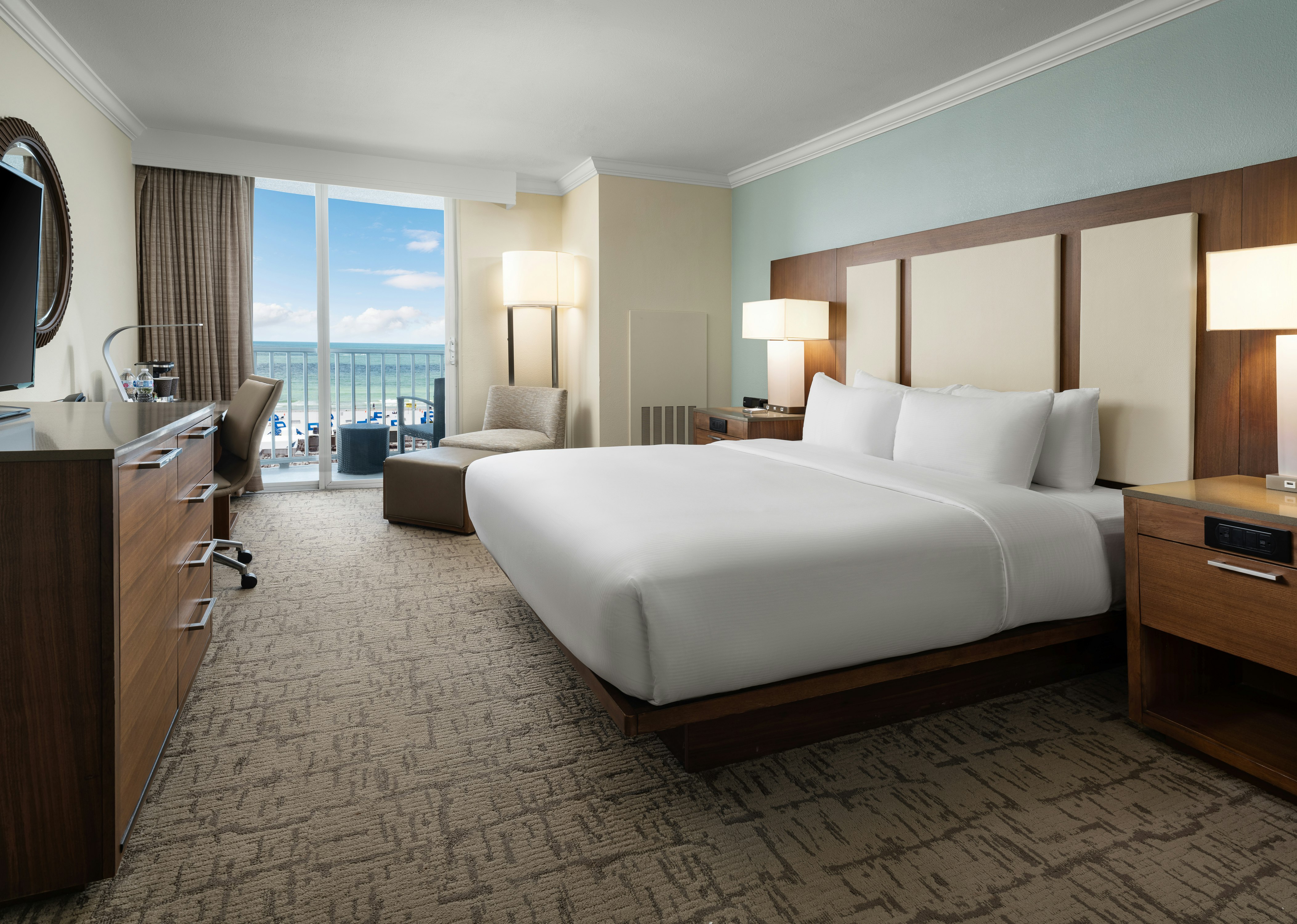 Room, King Bed, Gulf View