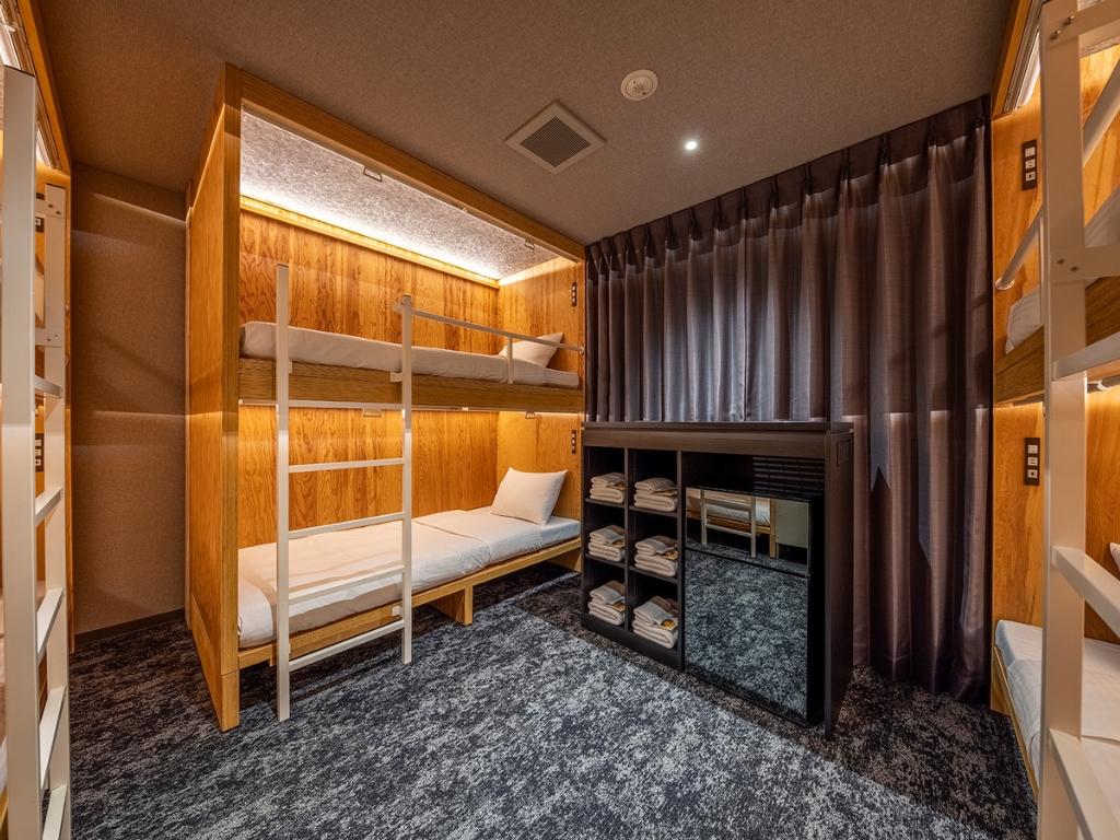 سكن مشترك مختلط بستة أسرّة، HOTEL GRAPHY Shibuya 2/2