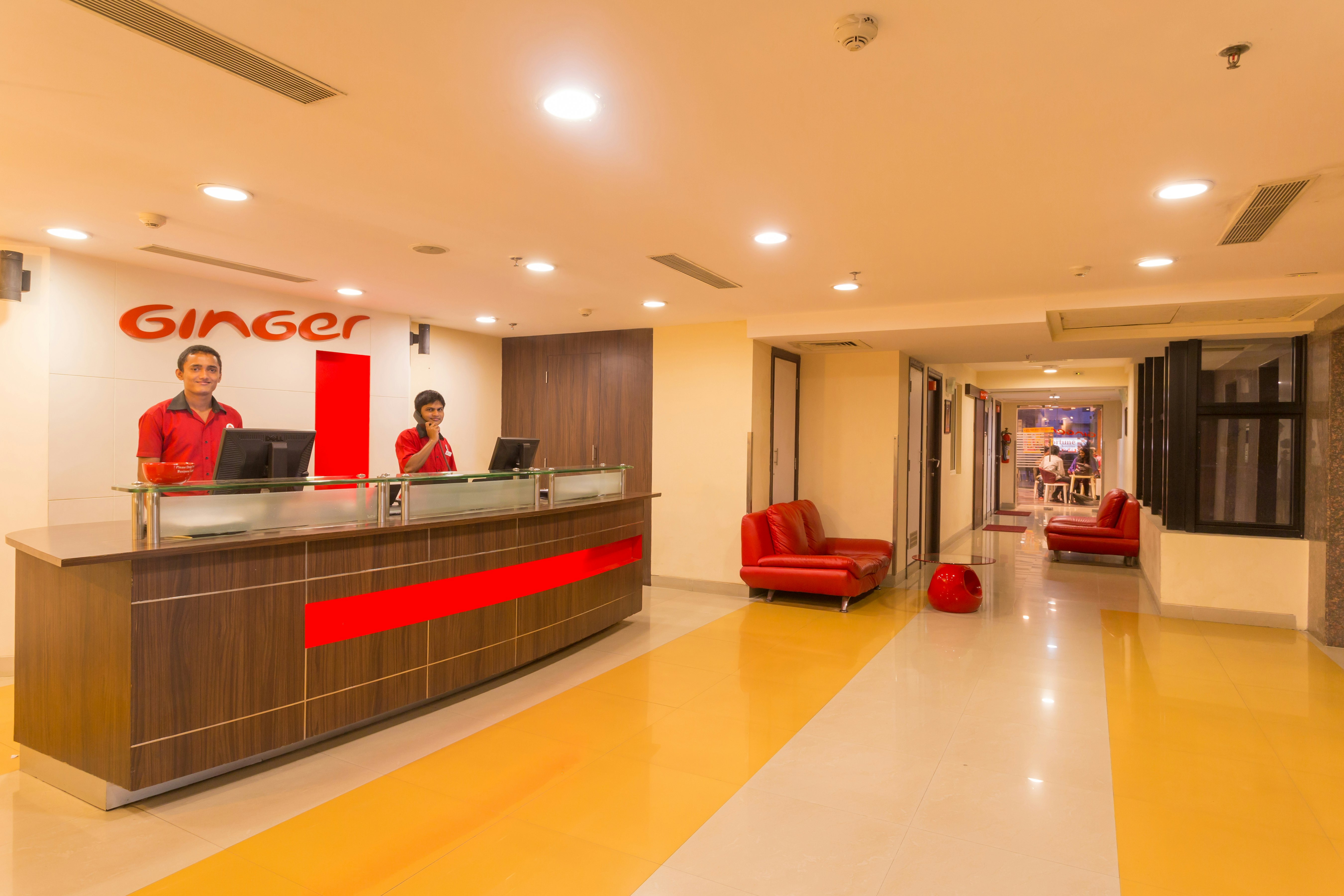 Lobby at Ginger Chennai Vadapalani, CHENNAI (MADRAS)