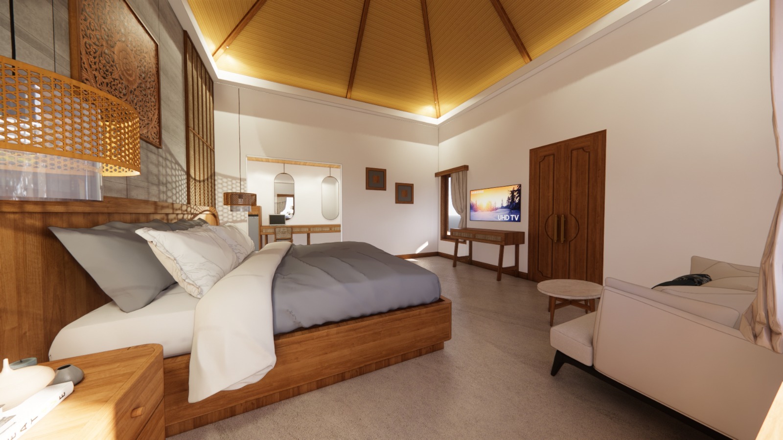 جناح فاخر بغرفة نوم واحدة، Tonys Villas and Resort Seminyak Bali 2/2