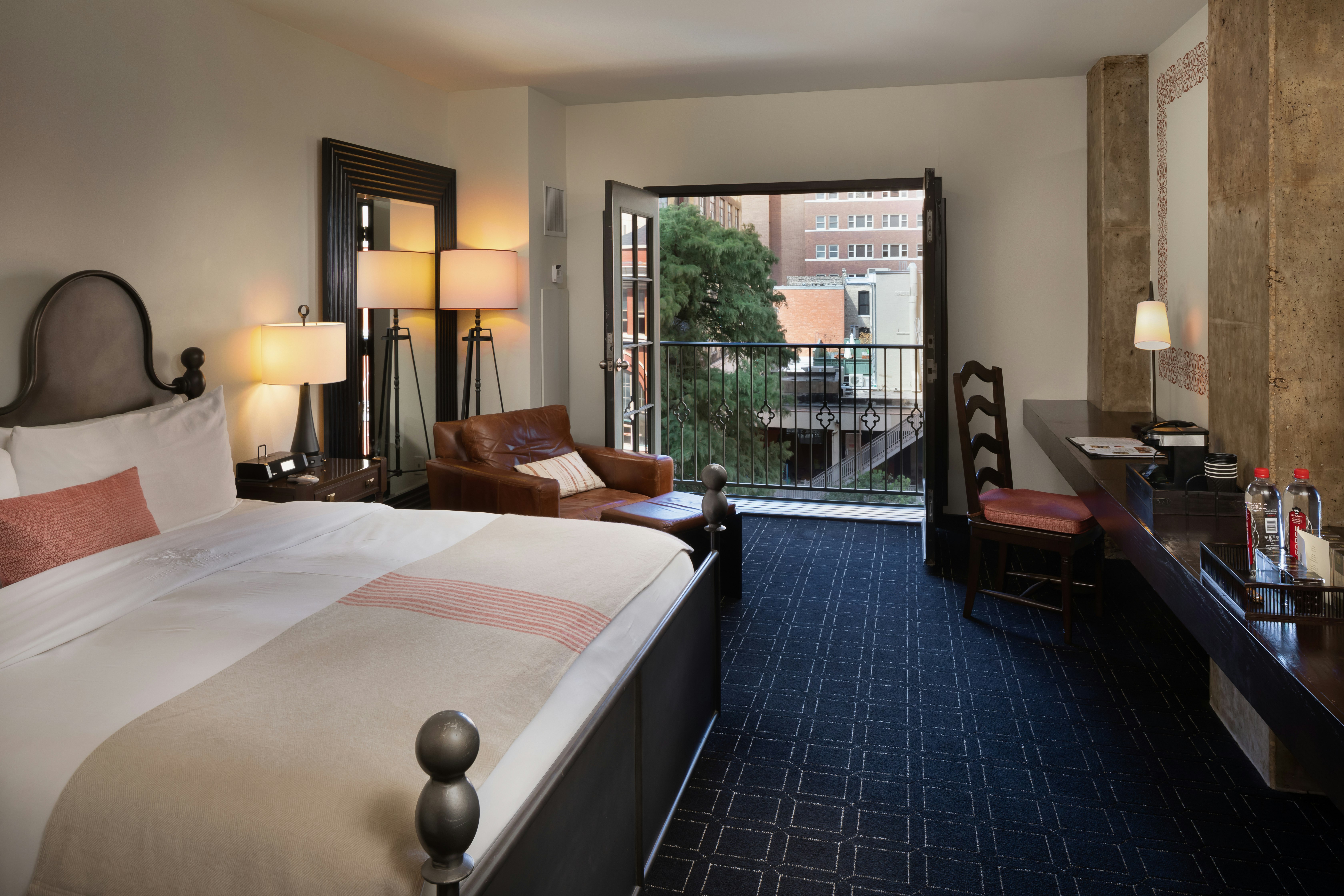 Room, King Bed, River View, French Balcony