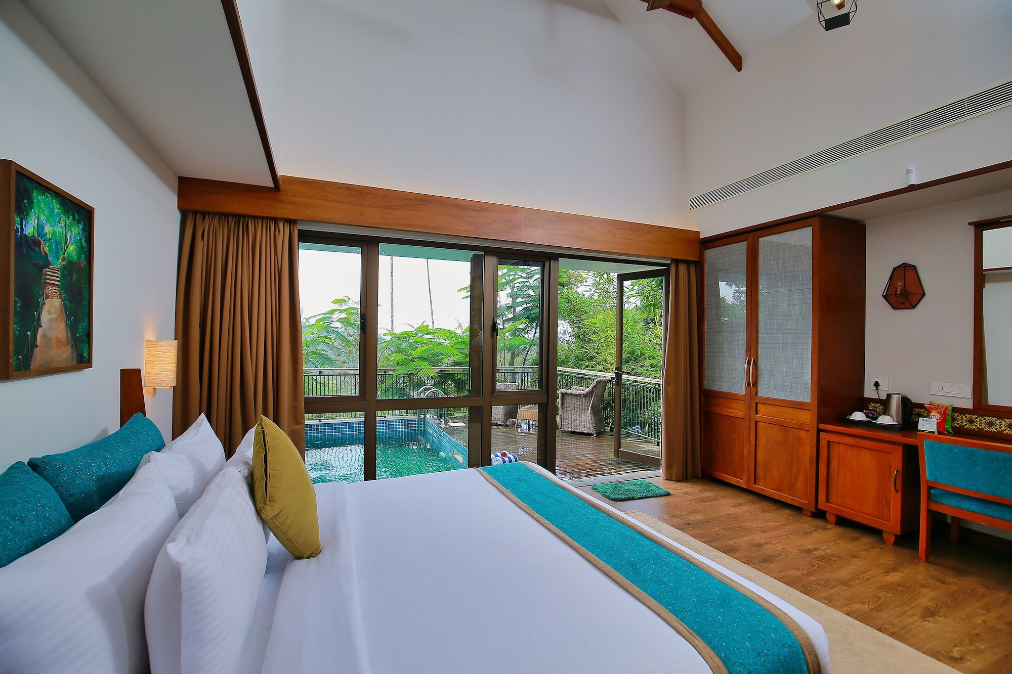 Pool, Villa, Double Bed