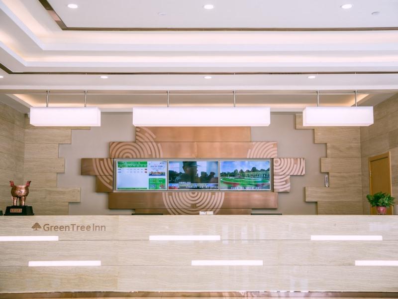 Lobby at GreenTree Inn Jining Wenshang Square Road Express Hotel, JINING