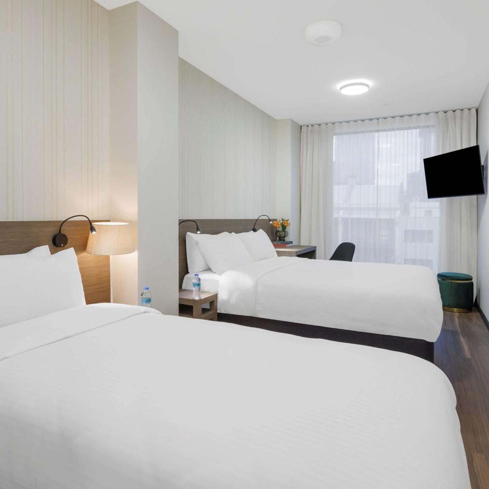 غرفة تنفيذية بسرير فردي وسرير كوين بإطلالة على المدينة، Best Western Queen Victoria Market Hotel 2/11