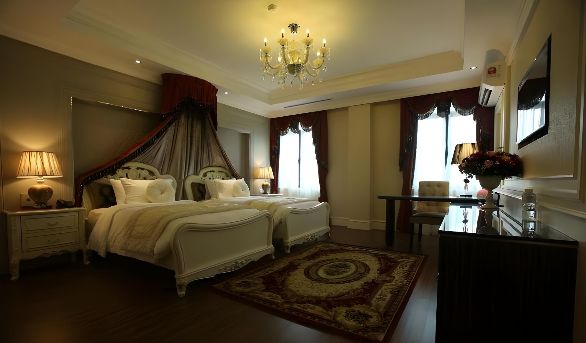 Pool, Villa, King Bed