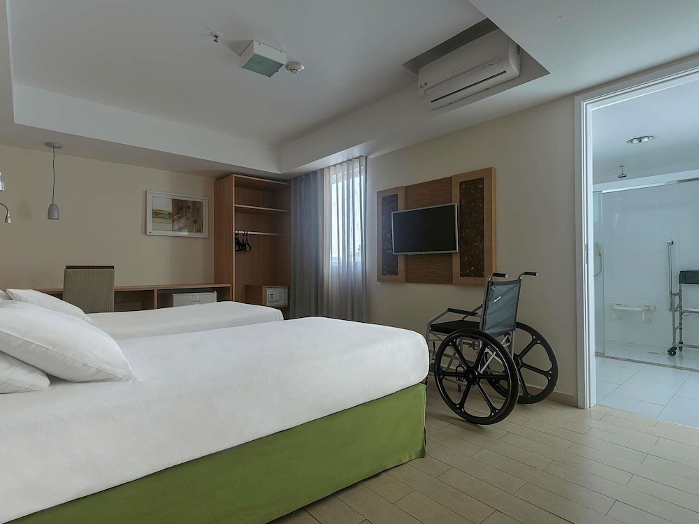 غرفة قياسية بسريرين منفصلين لذوي الإعاقة، Mercure Maceio Pajucara 2/10