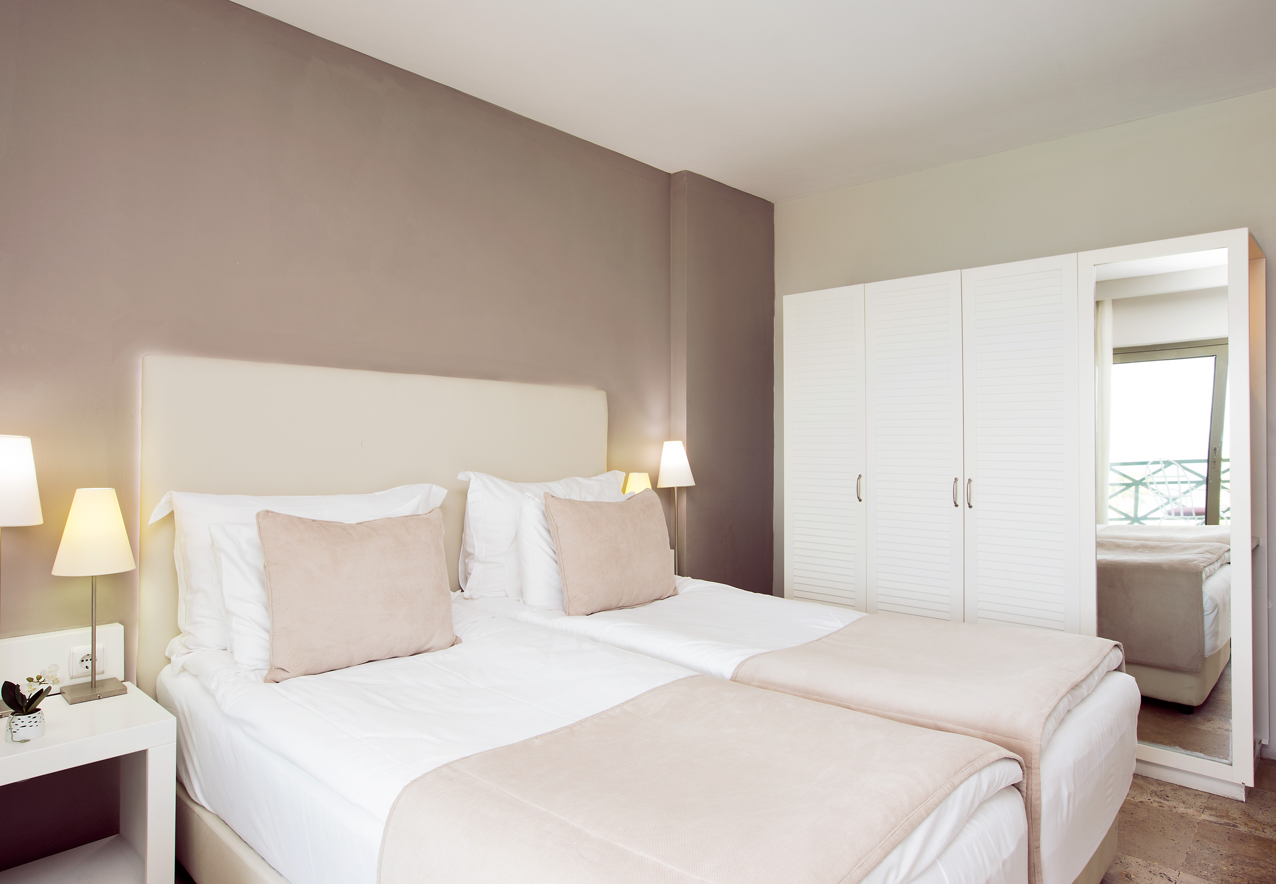 Room, Double Bed, Land View