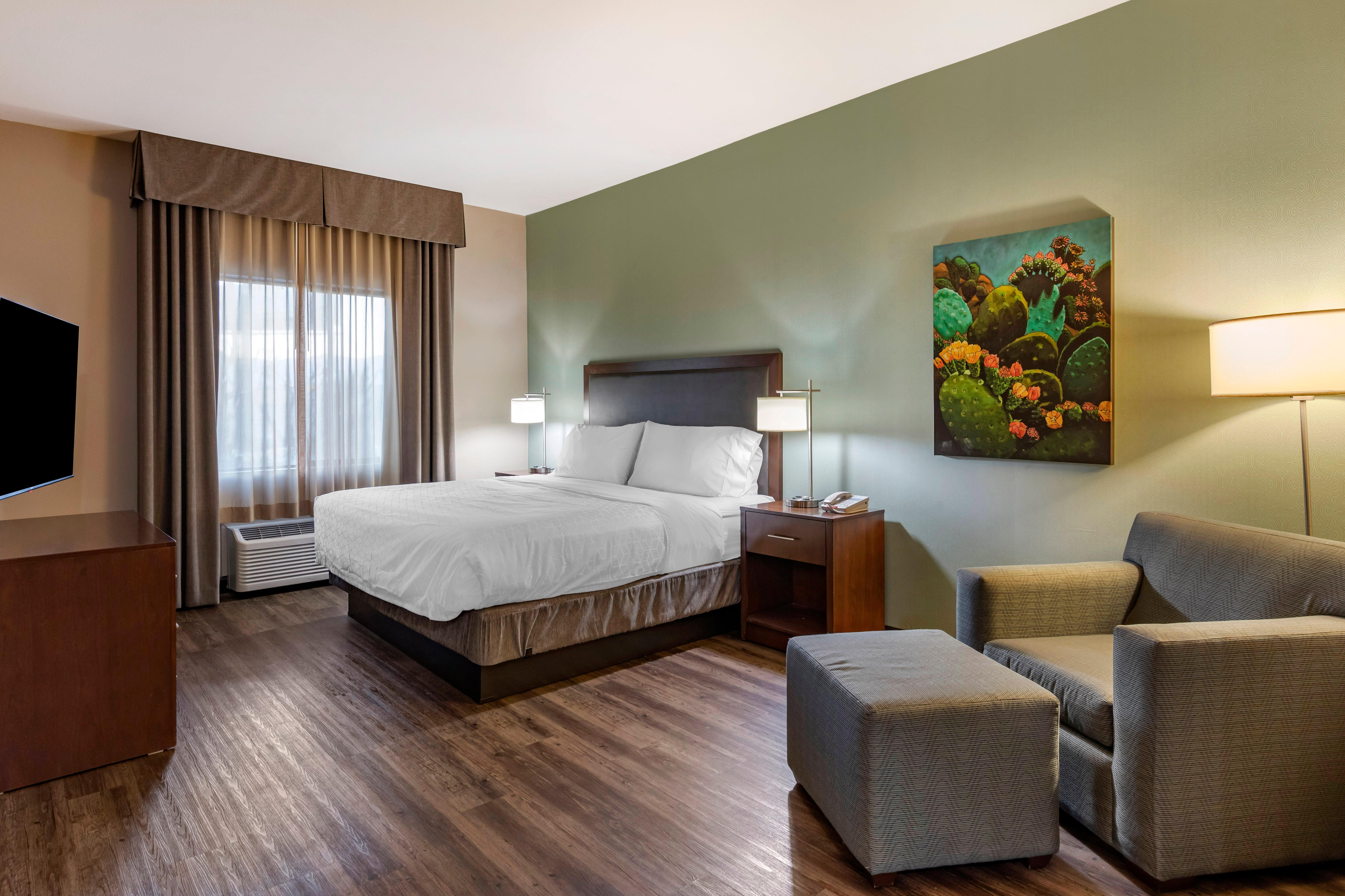 غرفة قياسية بسرير كينج لذوي الإعاقة، Holiday Inn Express Hotel & Suites Indio - Coachella Valley 3/3