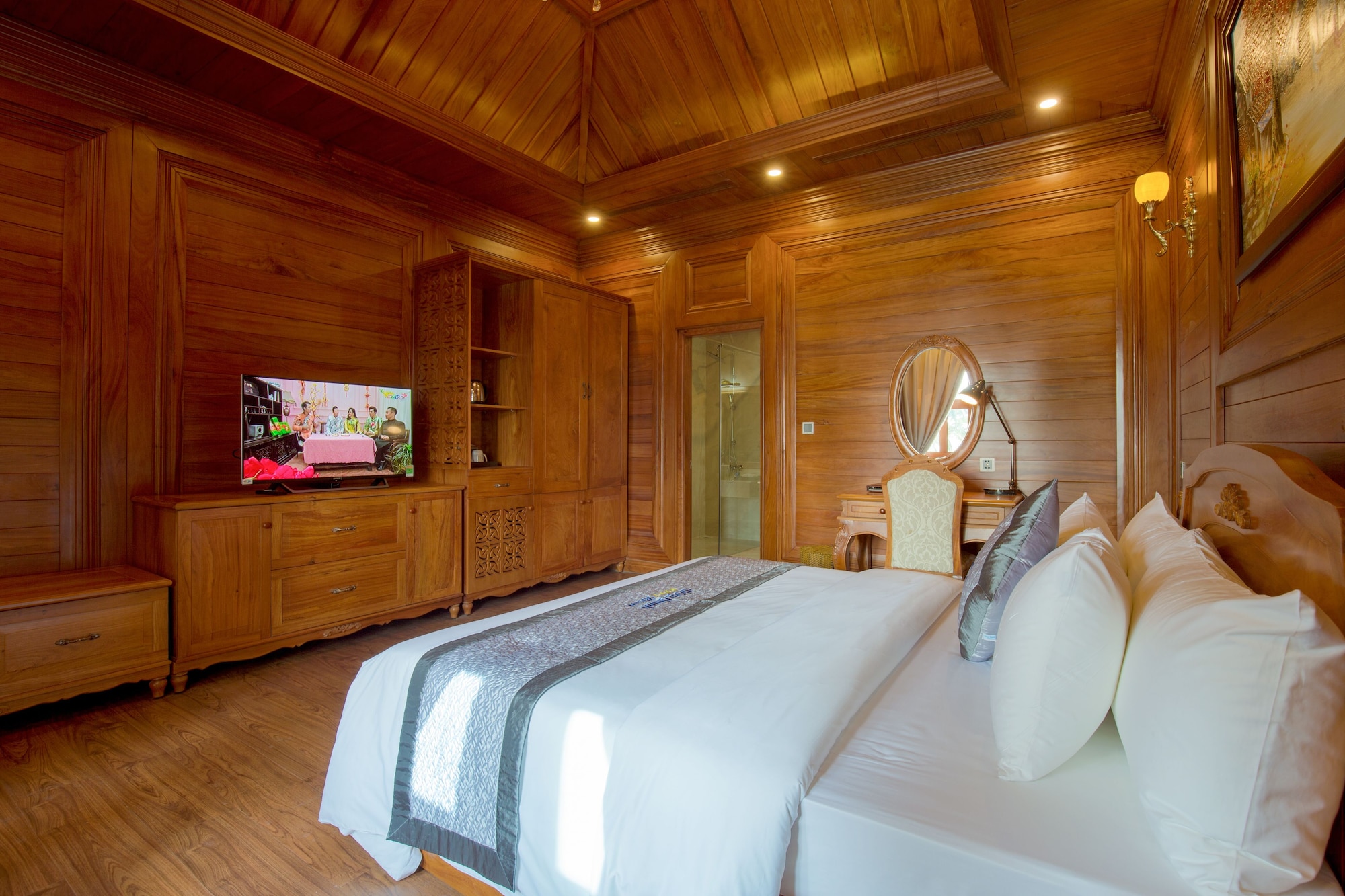Luxury, Bungalow, King Bed, Thien Thanh Resort 3/8