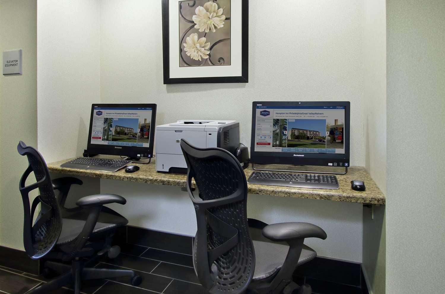 work area