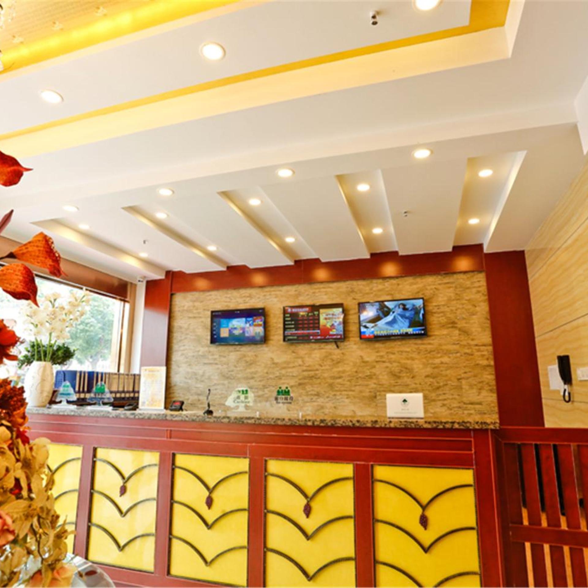 Lobby at GreenTree Inn Anhui Bozhou Mengcheng Zhuangzi Road Express Hotel, BOZHOU