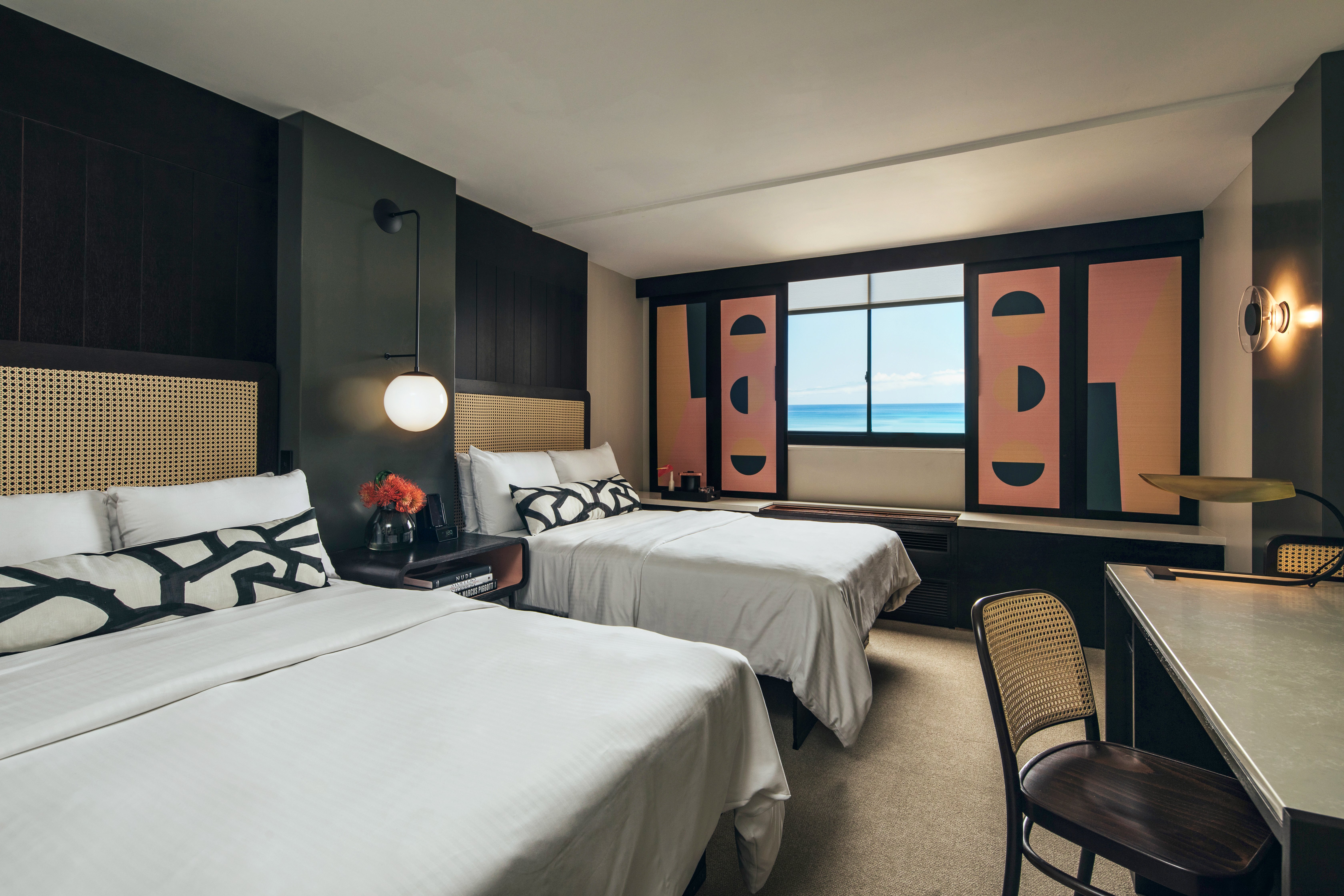 Room, 2 Double Beds, Ocean View