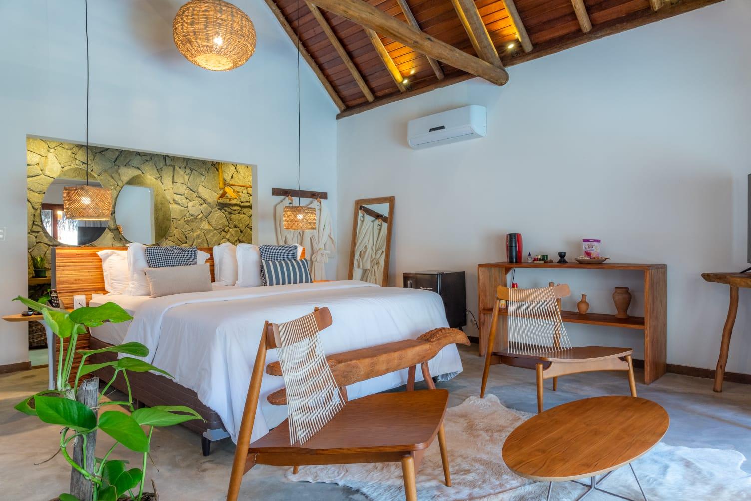بنغل كلاسيكي بإطلالة على الحديقة، Villa Pantai Boutique Hotel Maragogi 7/9