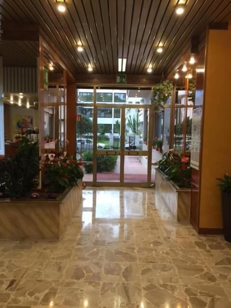 Lobby at Hotel Kristall, DIANO MARINA
