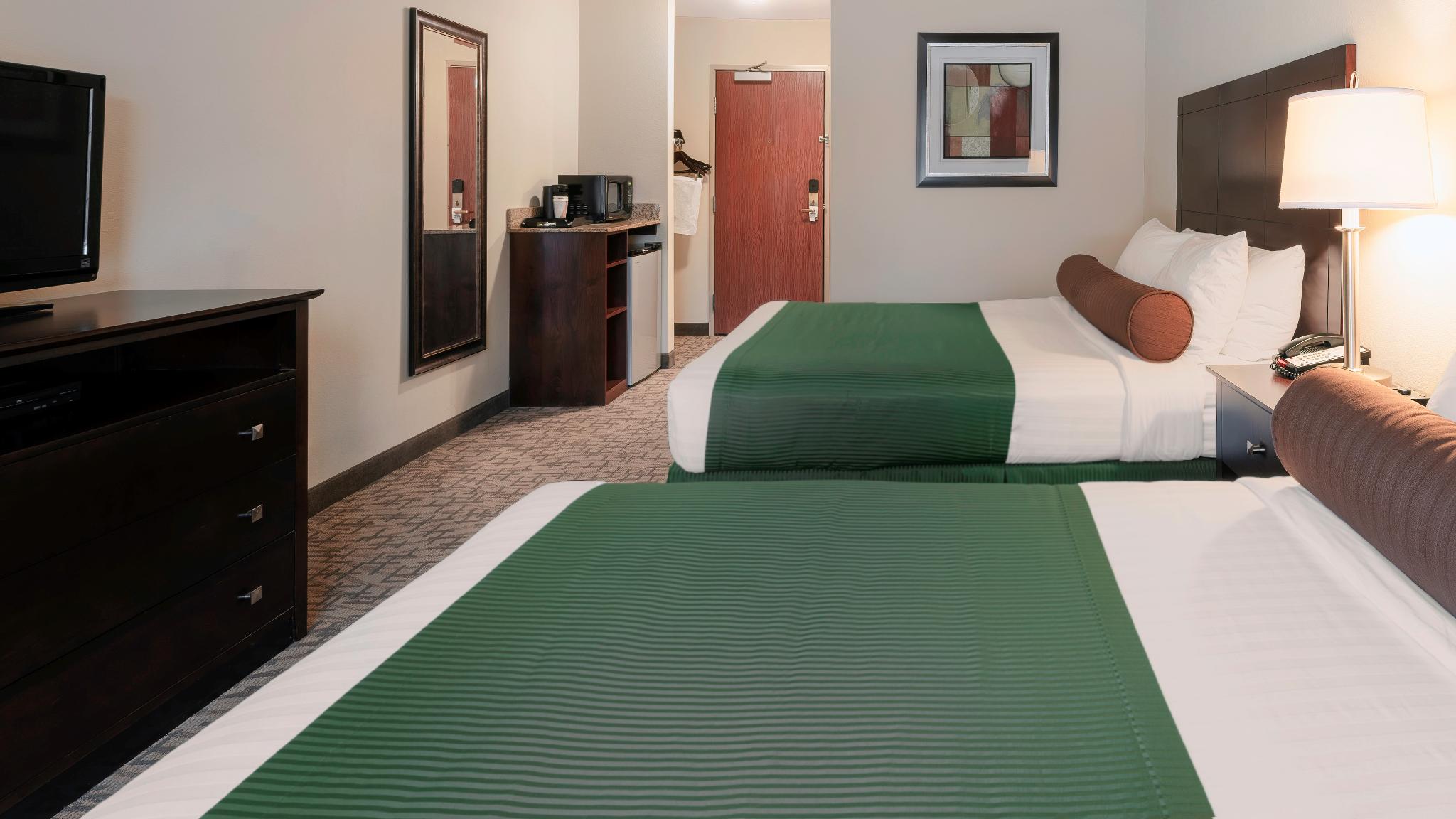 غرفة بسريرين كوين لذوي الإعاقة، Cobblestone Inn & Suites Durand 7/7