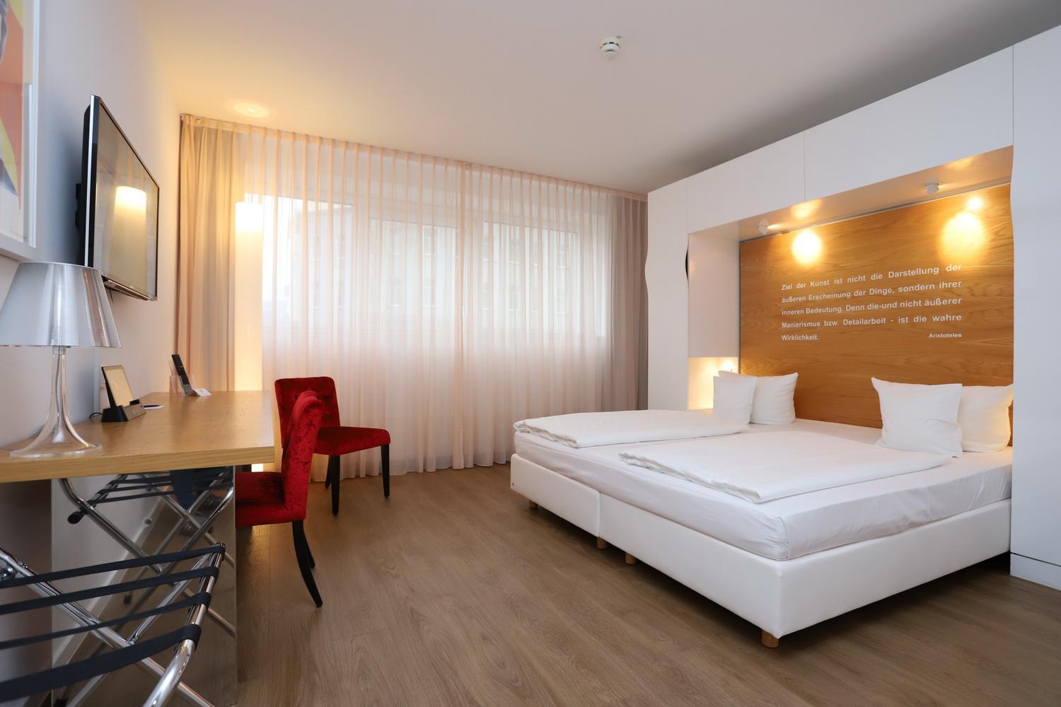 Standard, Double Bed, Street Side View
