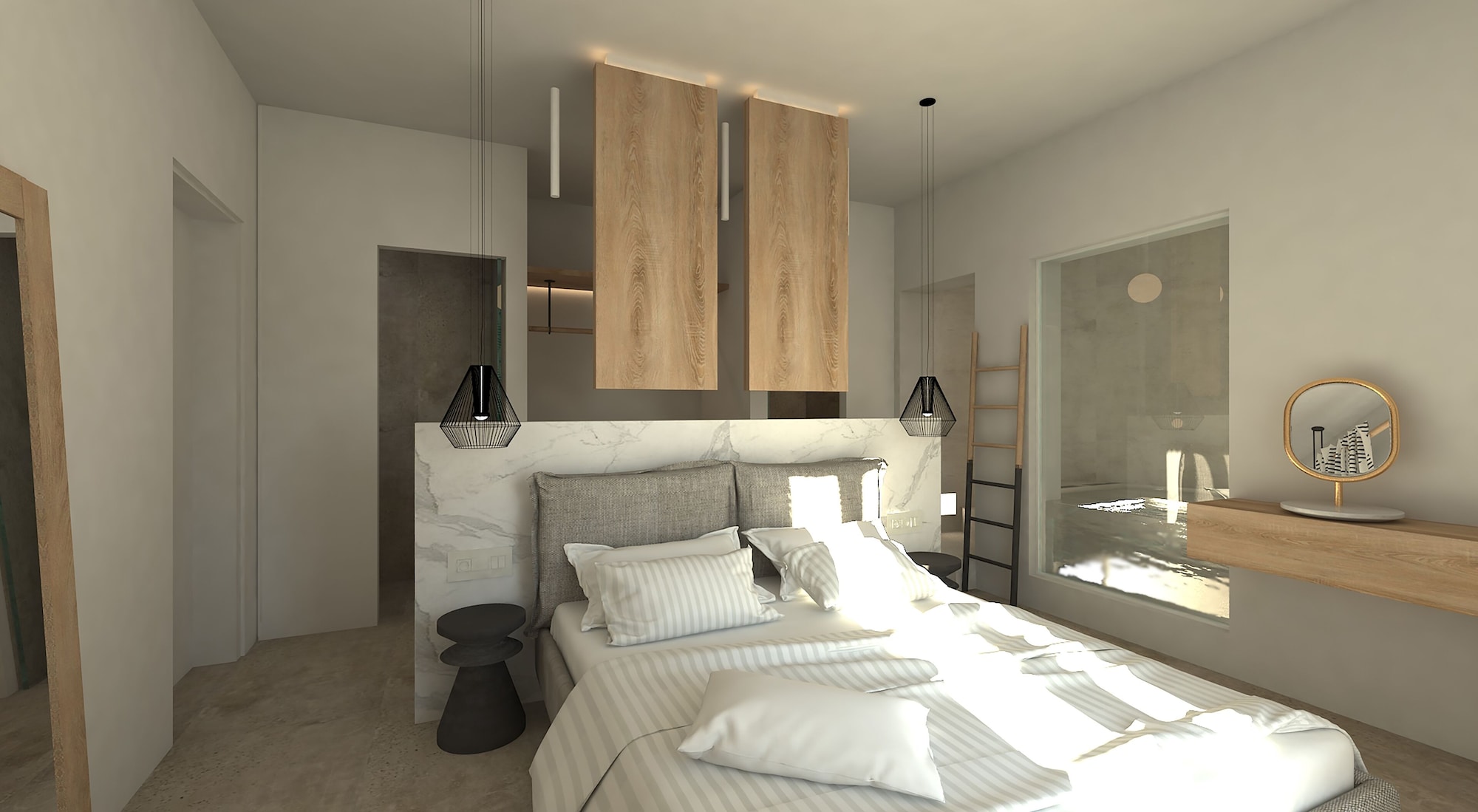 SUPERIOR, KING BED, SEA VIEW, JETTED TUB