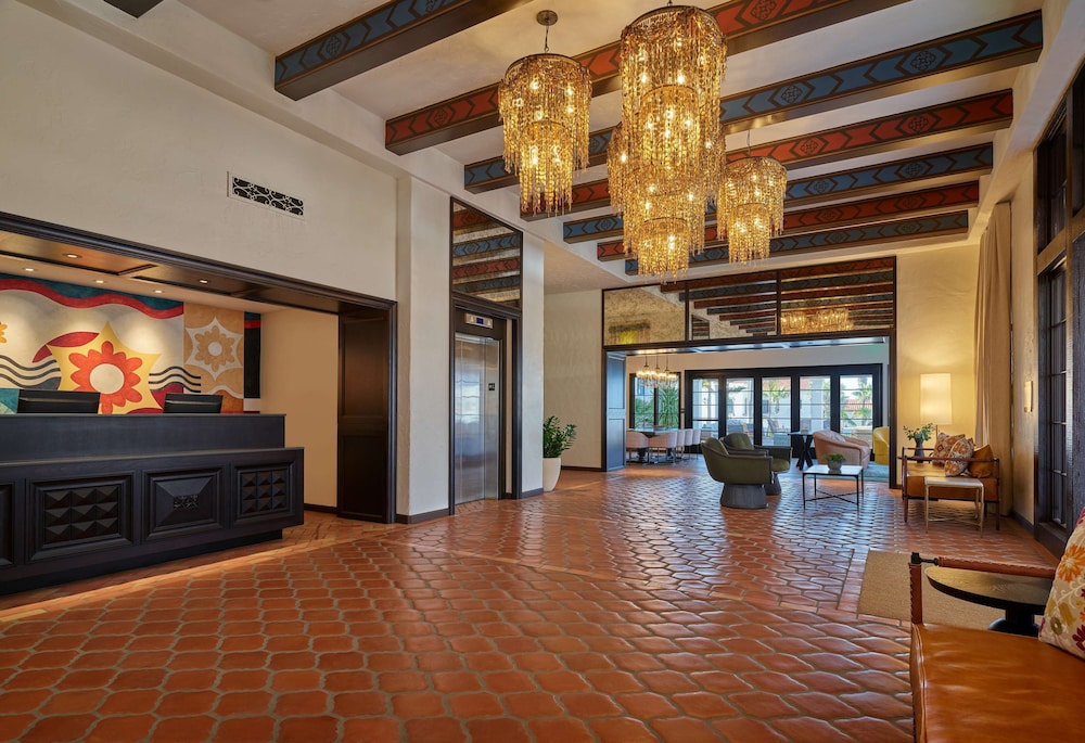 Lobby at Mar Monte Hotel In the Unbound Collection By Hyatt, SANTA BARBARA - CA