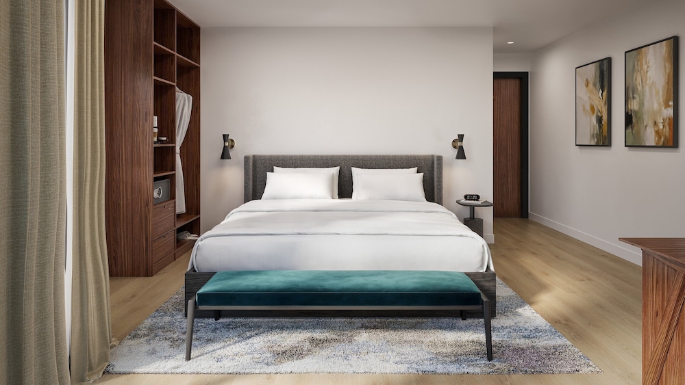 1 Bedroom, Garden Suite, King Bed, Sofa, Kitchen