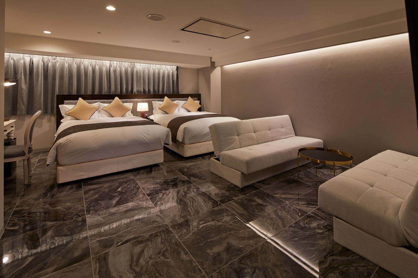 غرفة سوبيريور عائلية بسرير فردي، Quintessa Hotel Sapporo Susukino 63 Relax & Spa 2/2