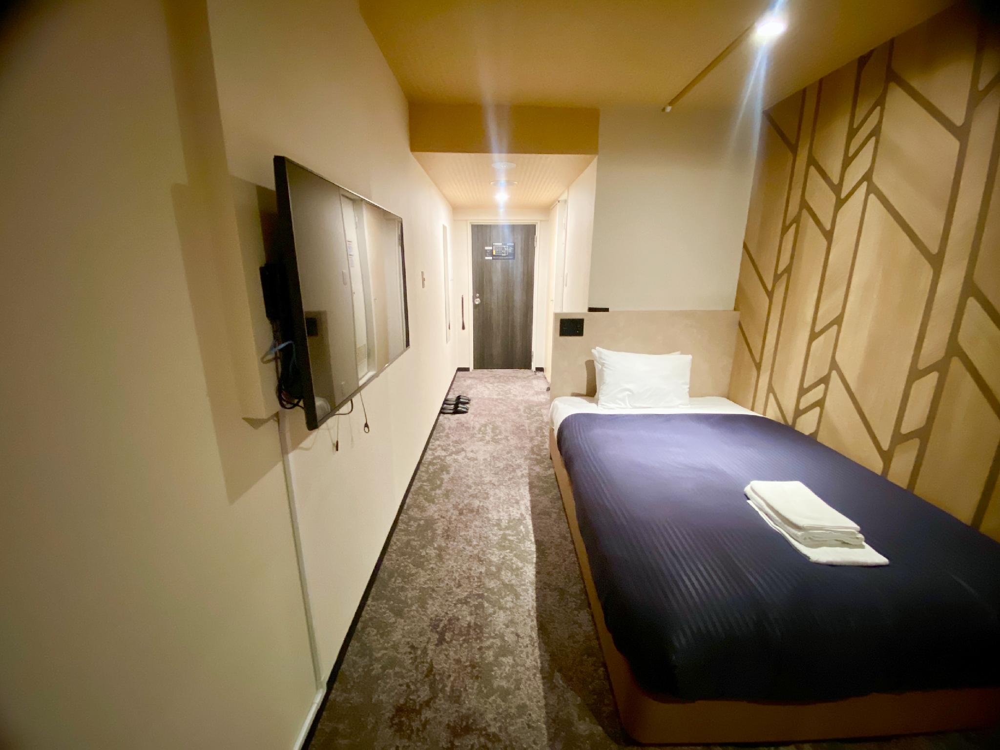 غرفة بسرير نصف مزدوج، Hotel Livemax BUDGET Tokyo Hamura Ekimae 6/8