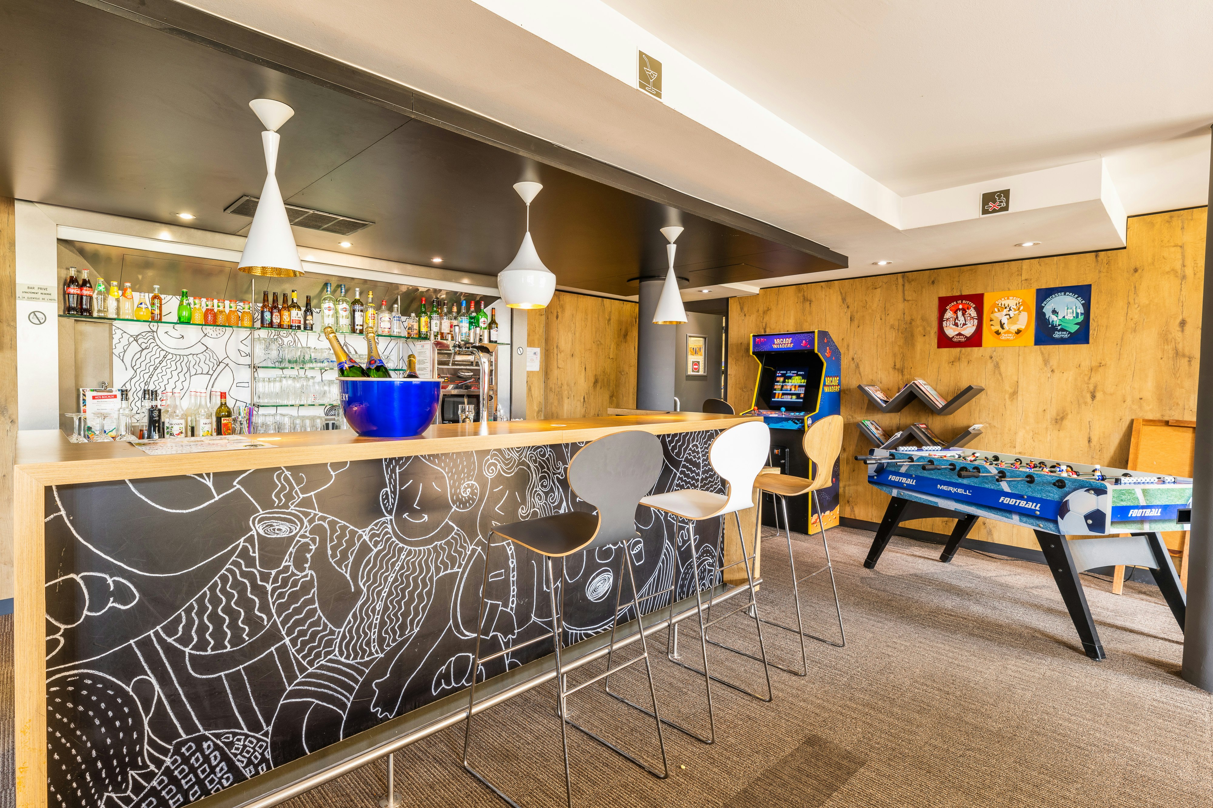 Lobby at B&B Hotel Lyon Eurexpo Bron, BRON