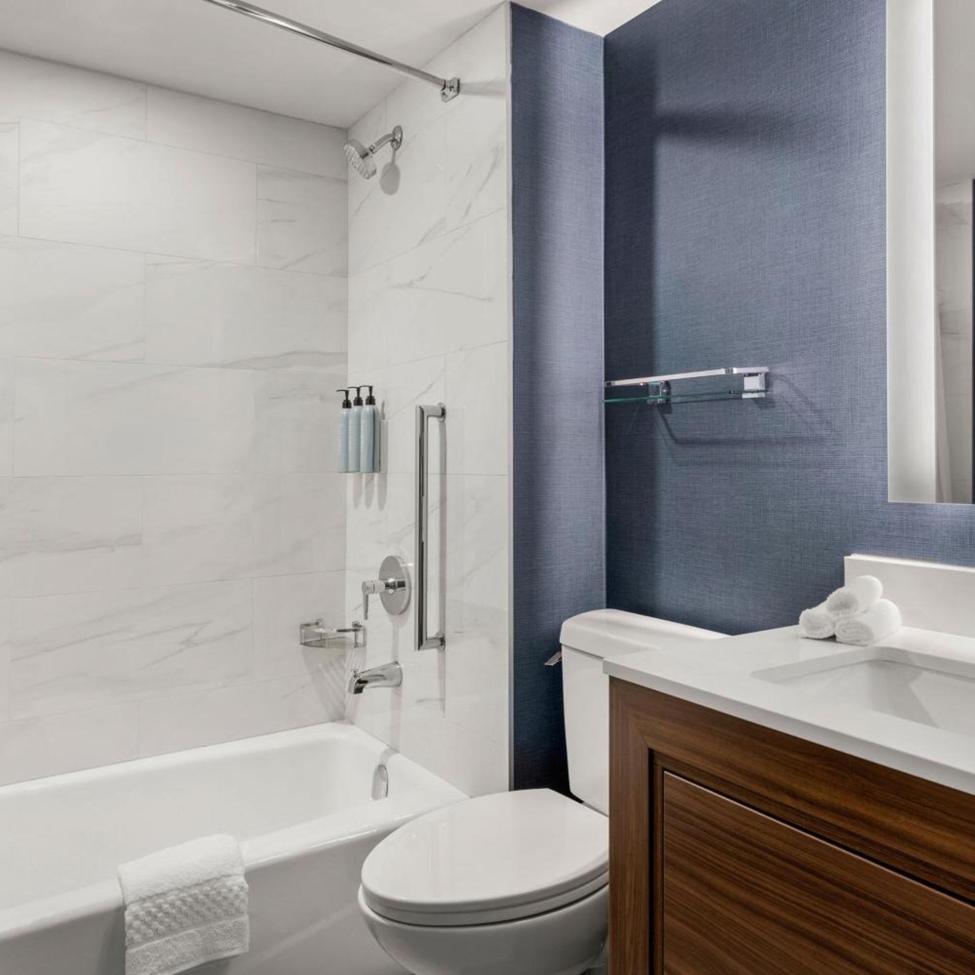 1 Bedroom, Suite, 2 Queen Beds, Sofa, Residence Inn by Marriott Laval 3/4