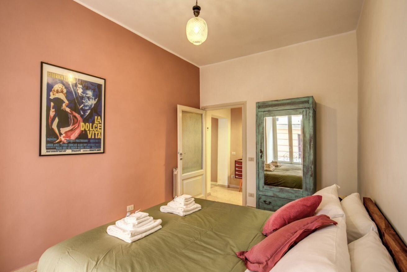 2 Bedrooms, Apartment, 2 Queen Beds, Trastevere Vintage 3/10