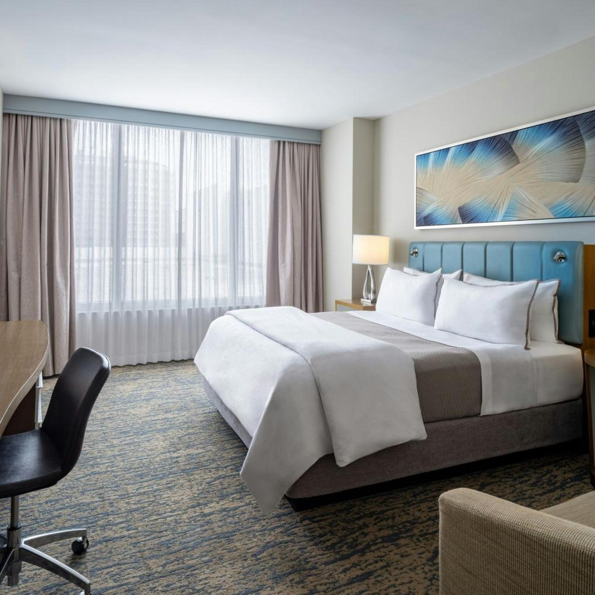 Guest Room, King Bed, Partial View