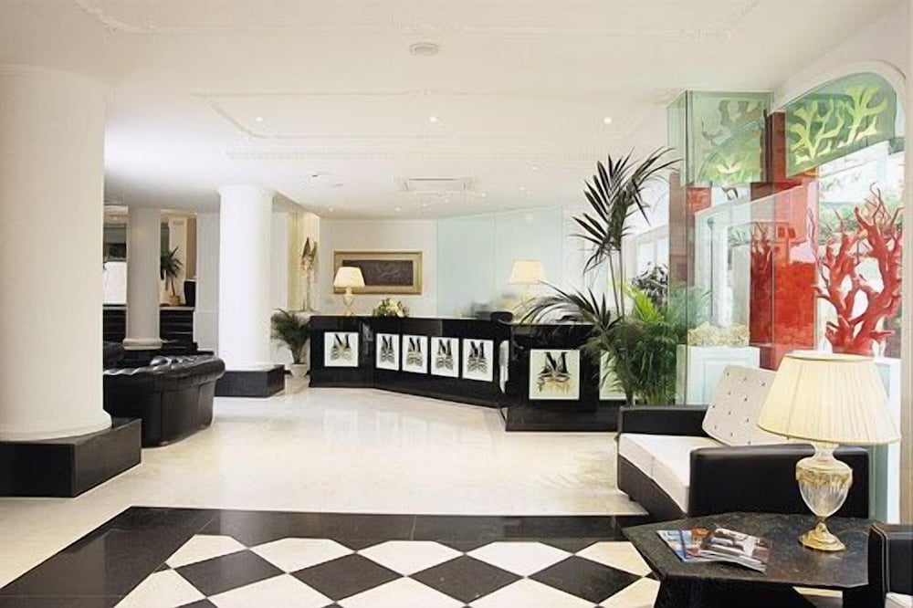 Lobby at M Glamour Hotel, GABICCE MARE
