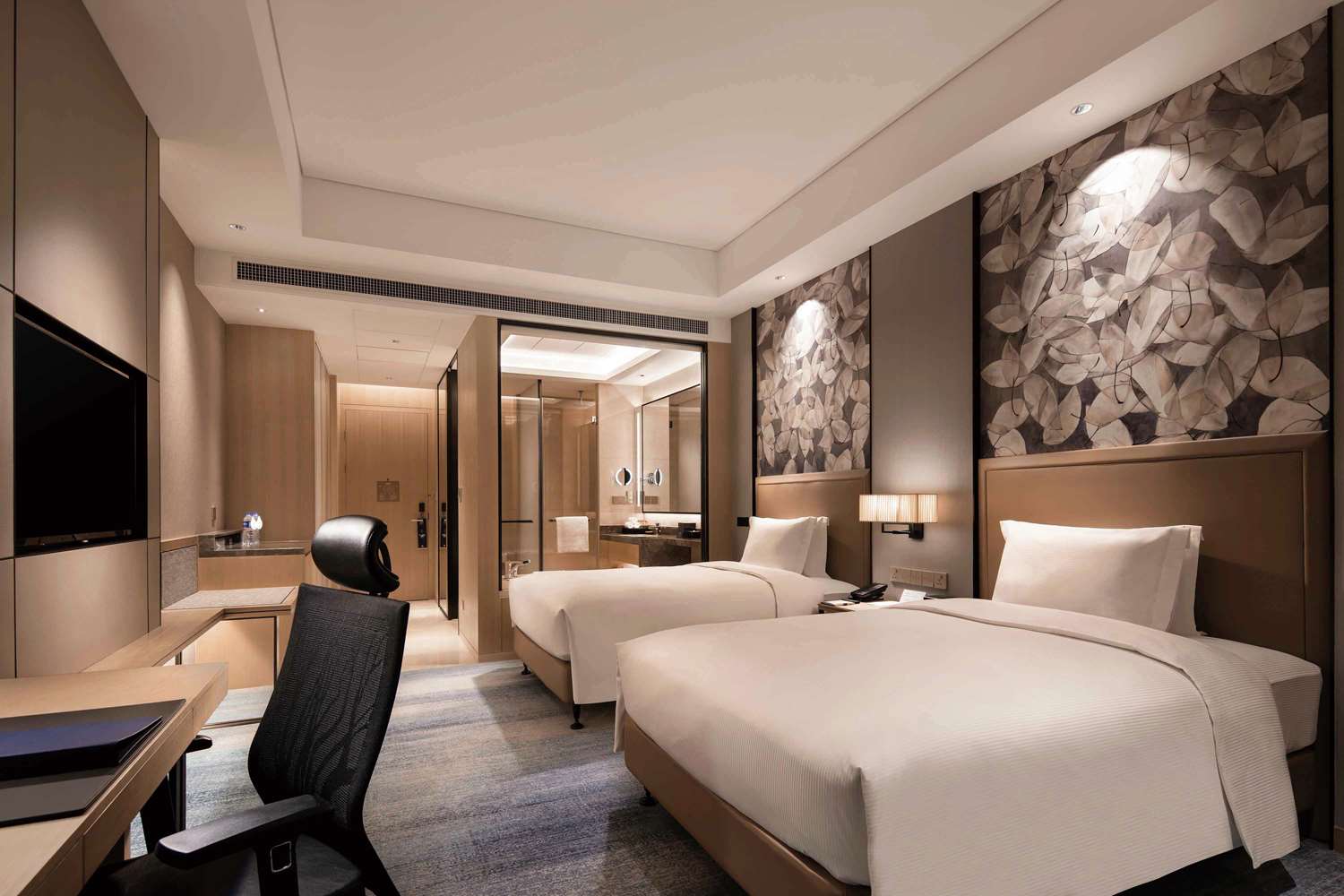 غرفة بسريرين منفصلين، Doubletree By Hilton Yangzhou 2/6