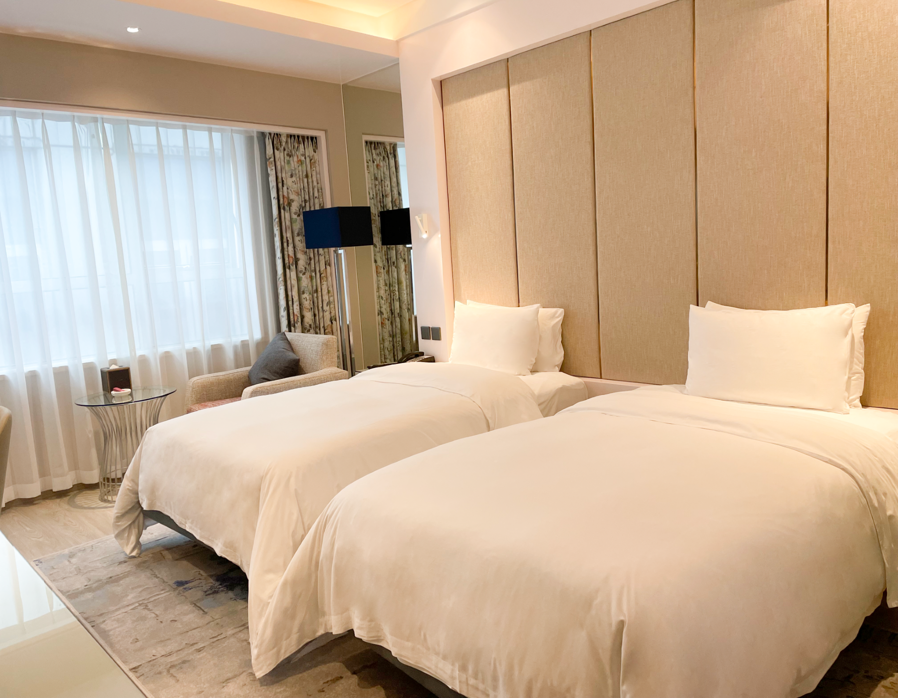 غرفة سوبيريور بسريرين منفصلين، Chengdu Minya Hotel 2/2