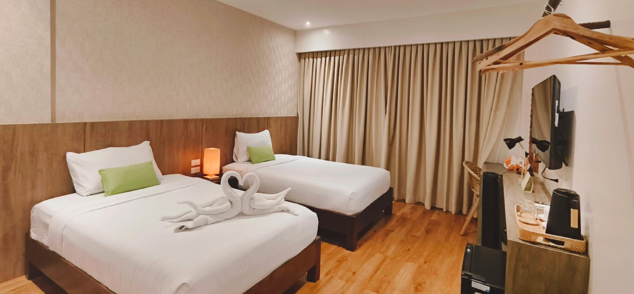 Semi Room, Deluxe, 2 Semi Double Beds