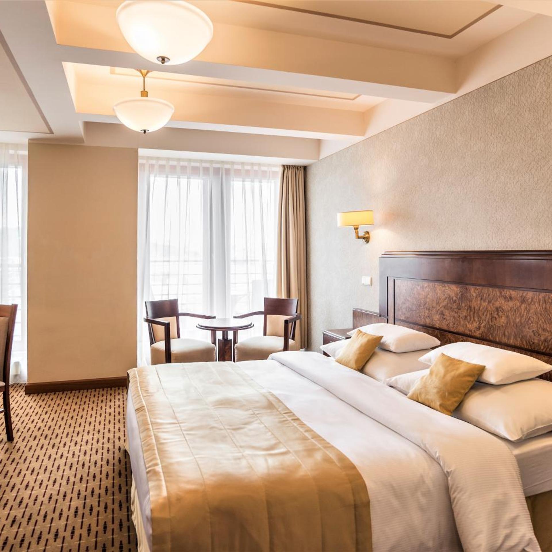 Deluxe, Double Bed, Castle View
