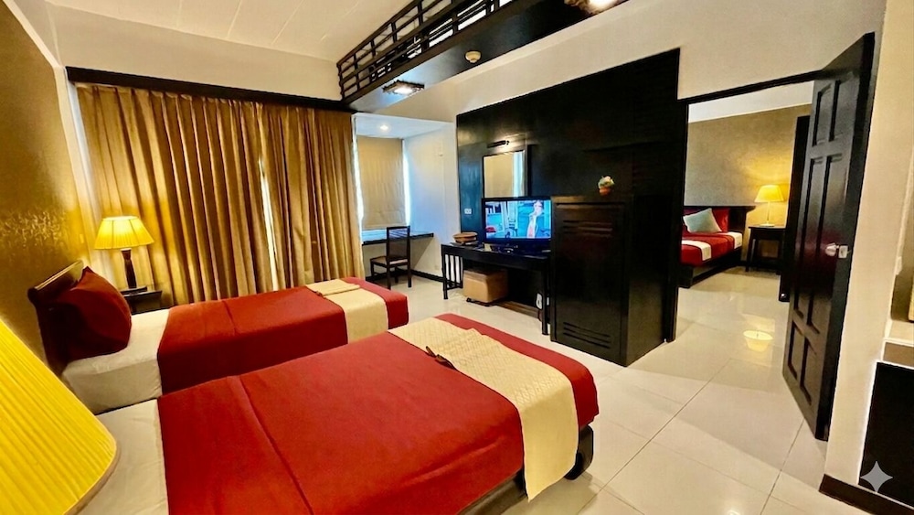 غرفة عائلية بسريرين منفصلين، Siam Piman Hotel 10/10