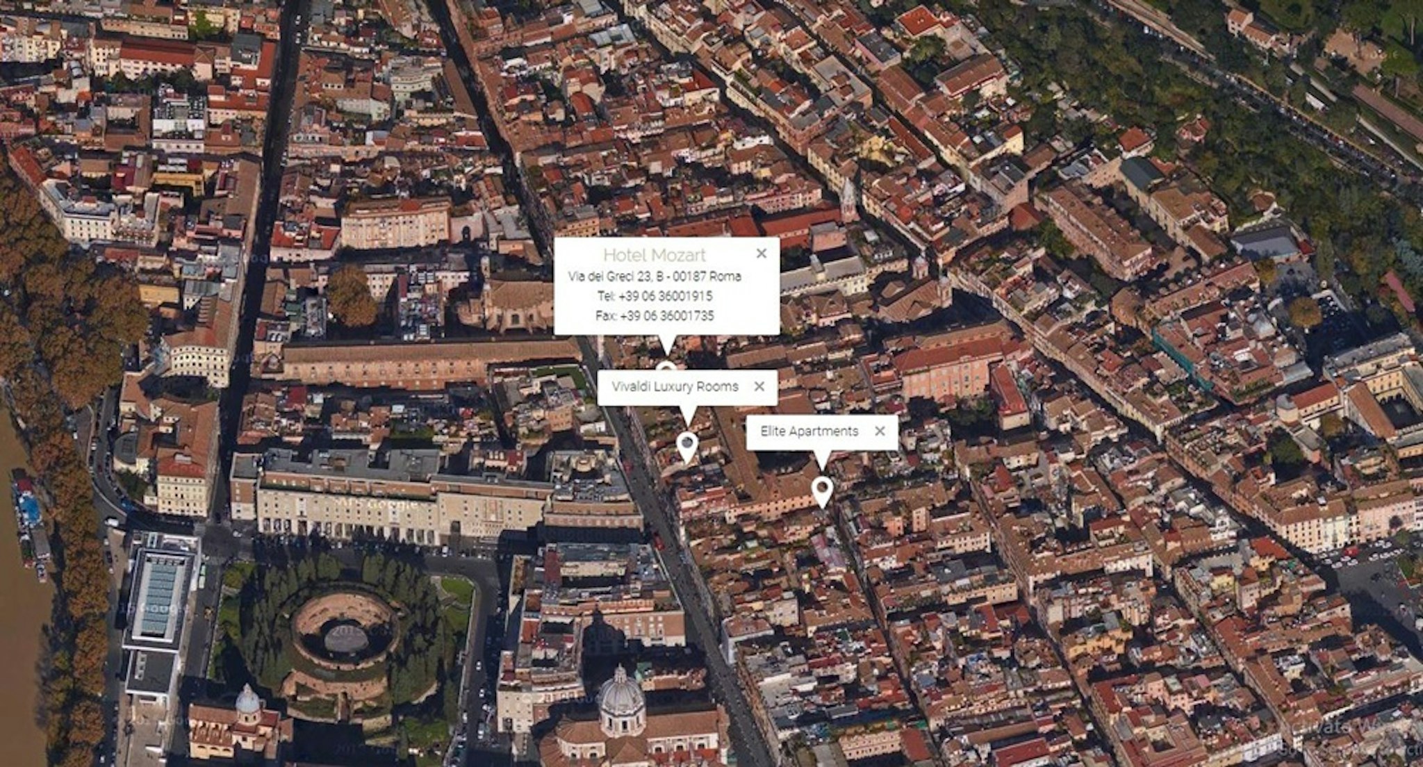 Mozart Hotel Rome 60/67
