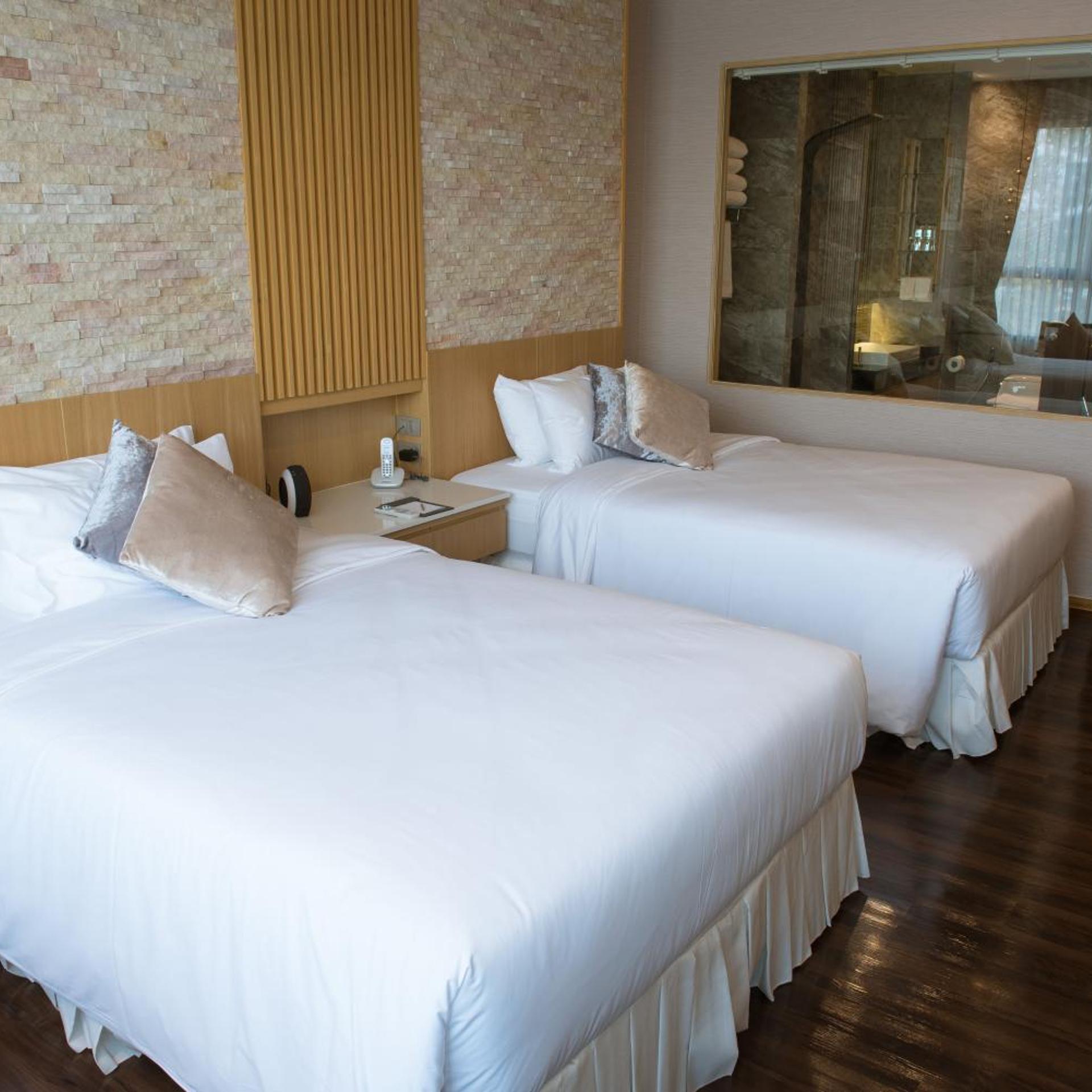 غرفة ديلوكس بسريرين منفصلين، North Hill City Resort 5/10