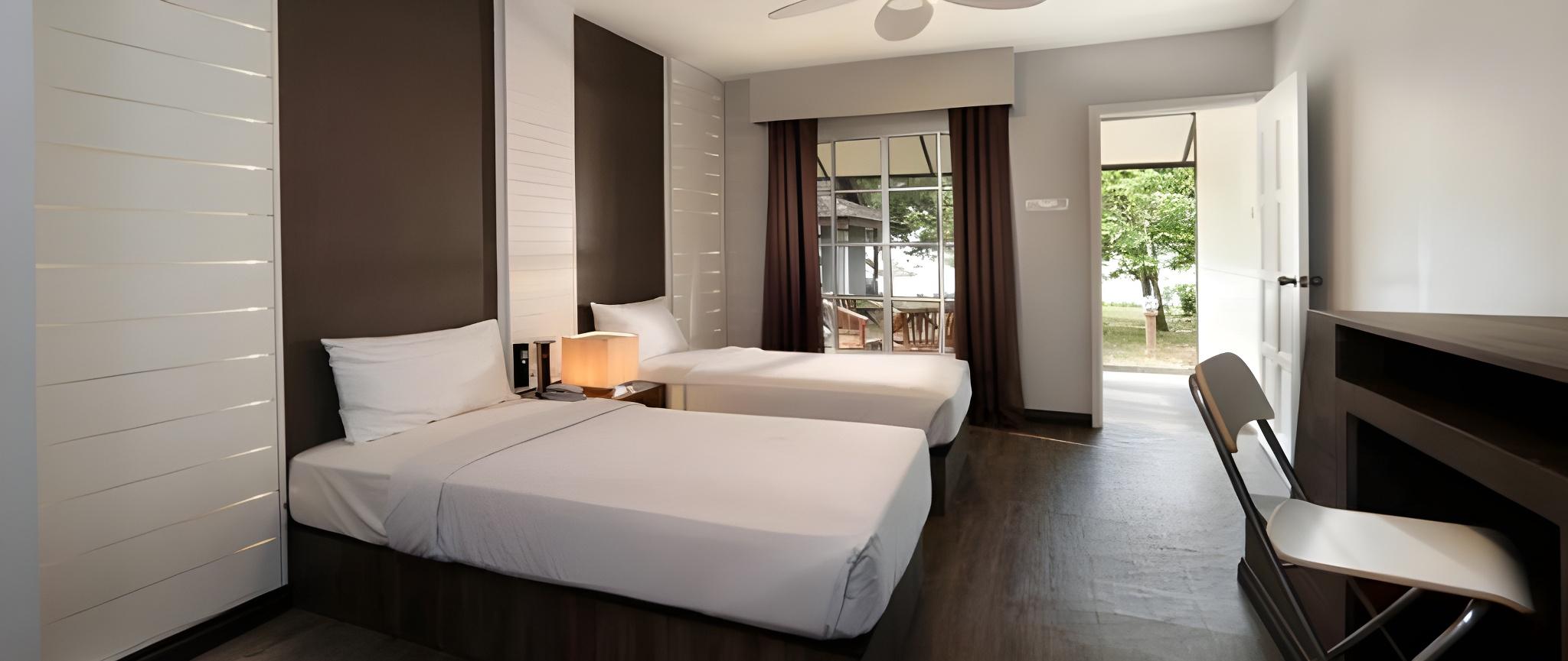 Garden, Premier, Double Bed